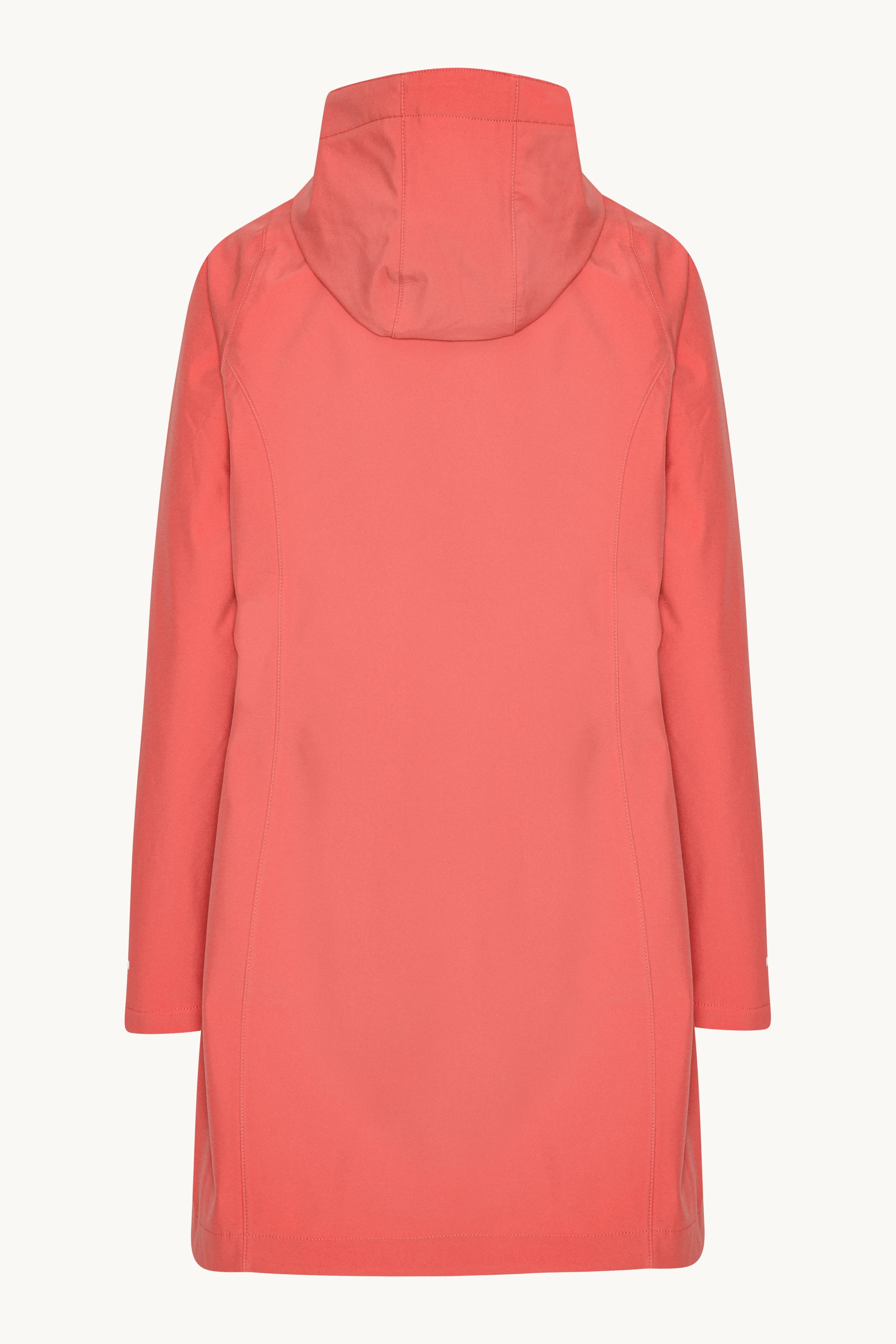 Softshell Raincoat - Spiced Coral
