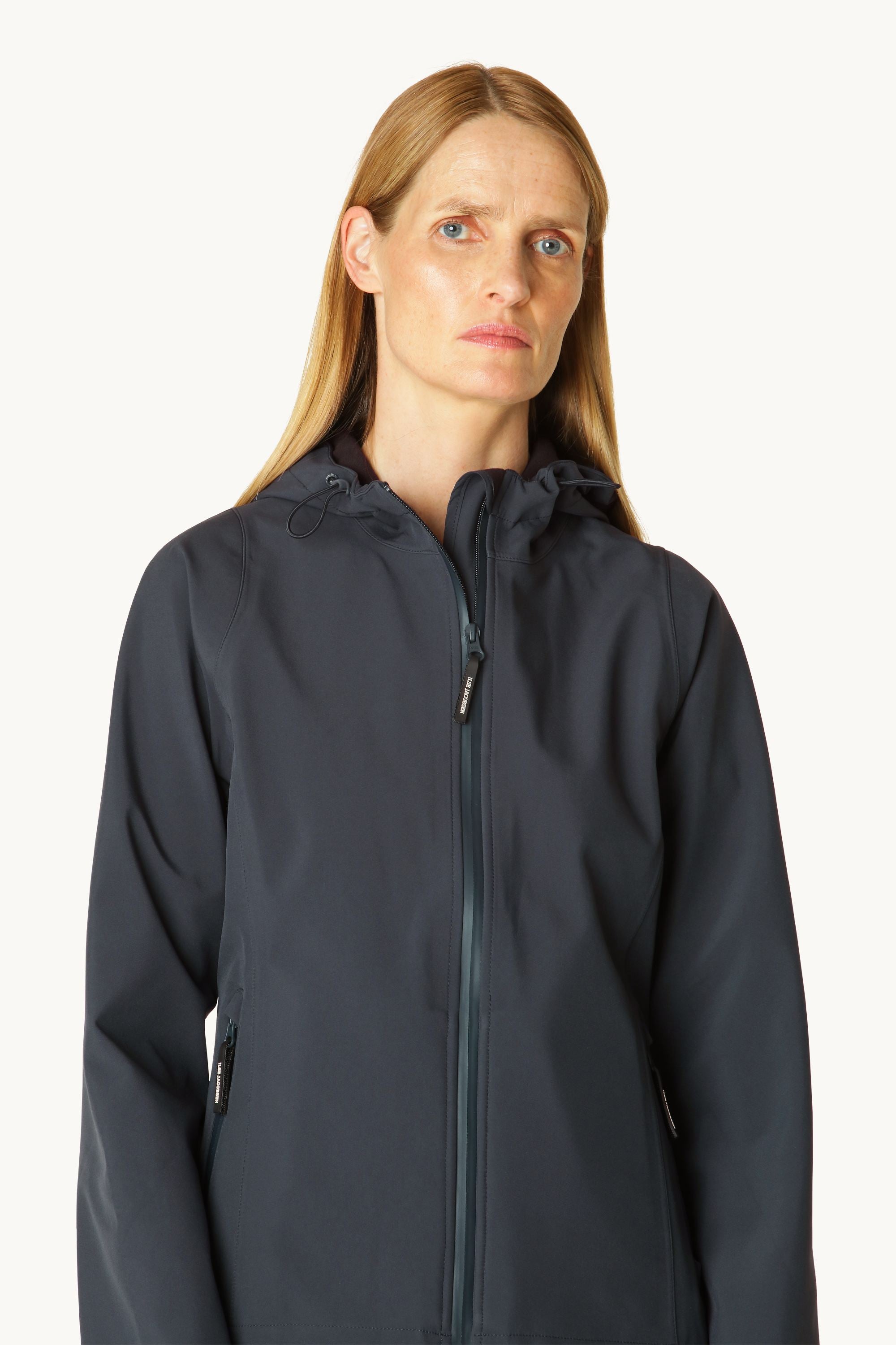 Short Softshell Raincoat - Dark Indigo