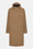 Long Softshell Raincoat - Mocca