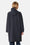 Long Softshell Raincoat - Dark Indigo