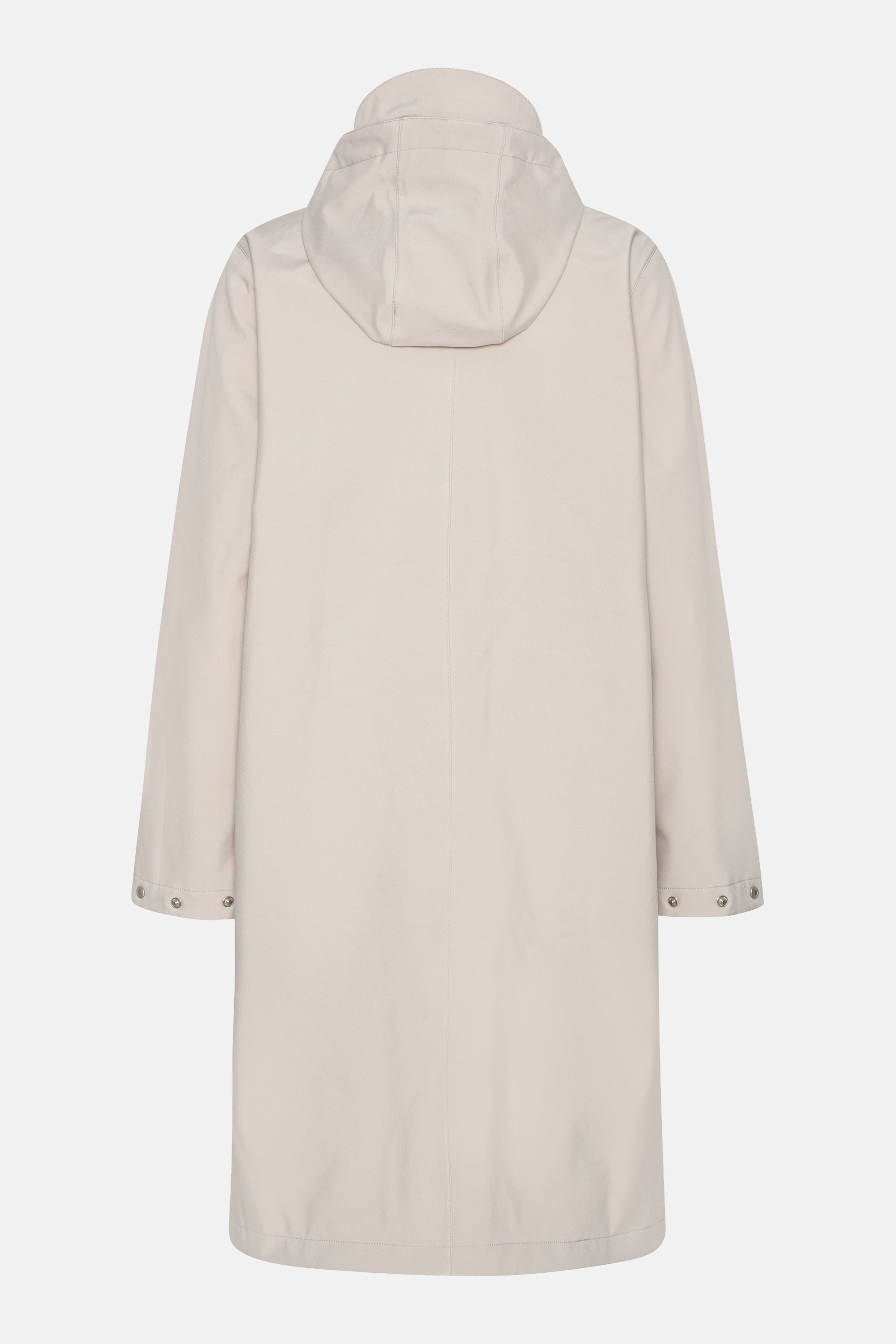 Long Softshell Raincoat - Chateau Gray