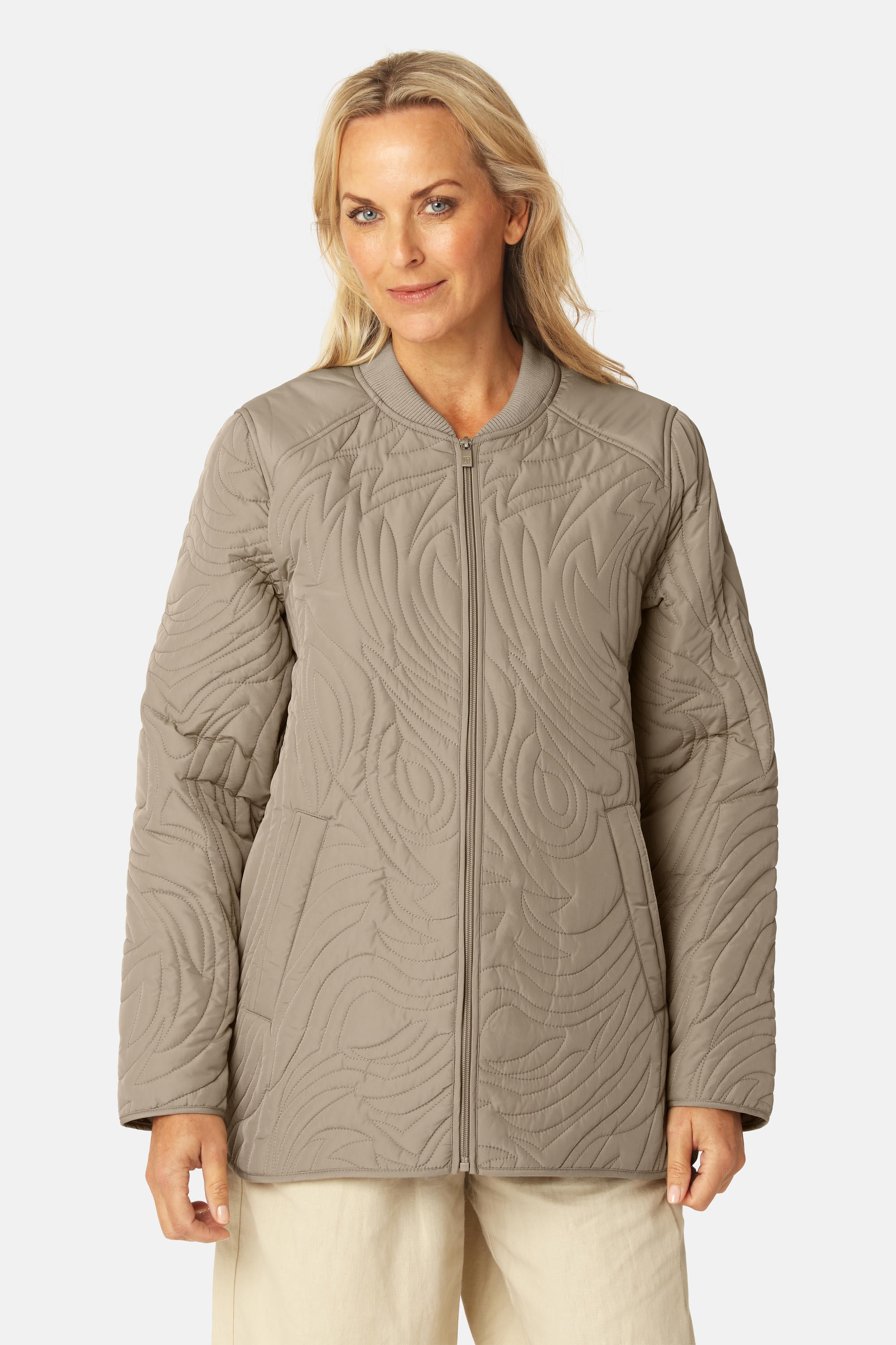 Short Quilt Jacket - Coriander