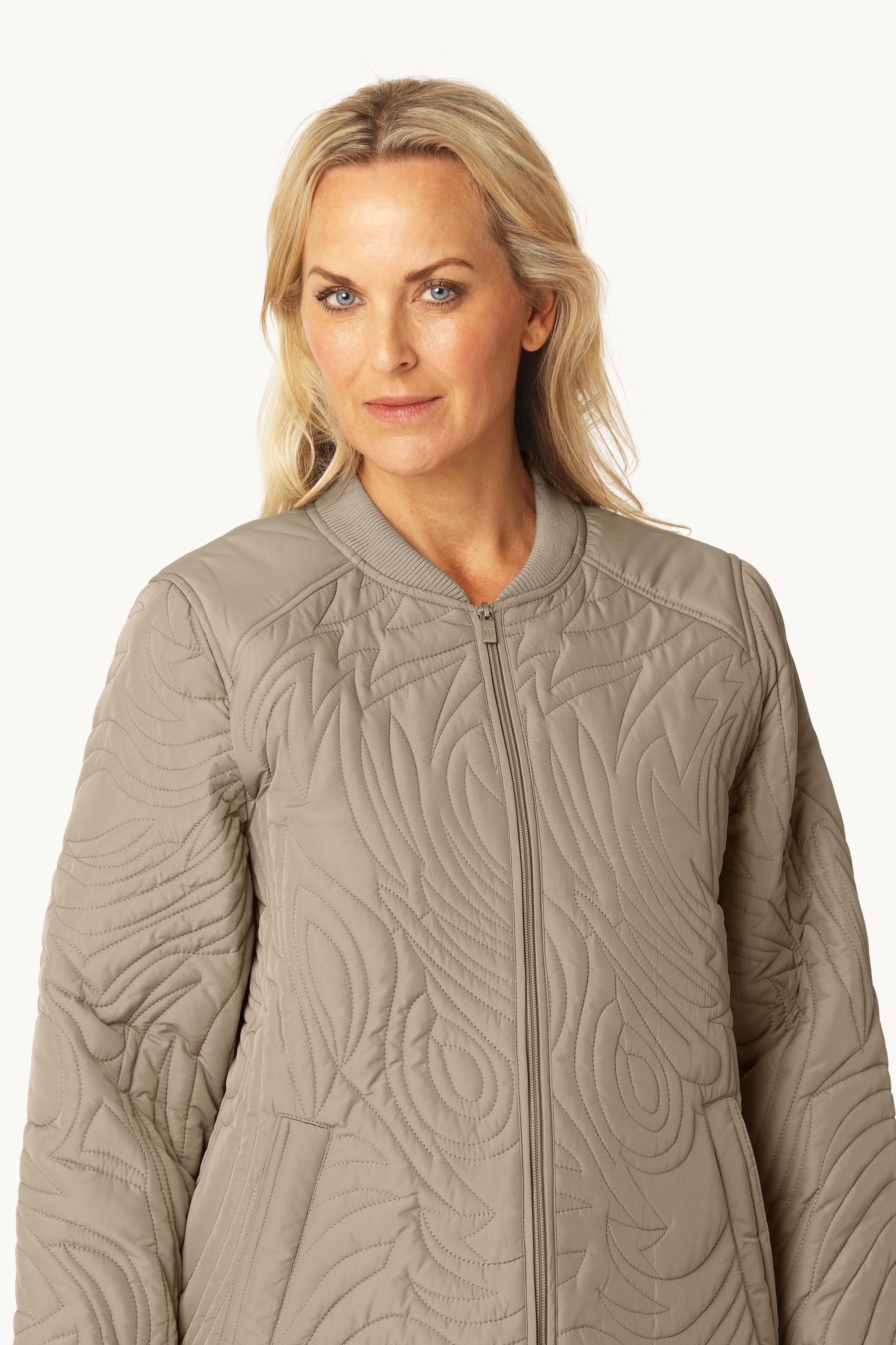 Short Quilt Jacket - Coriander