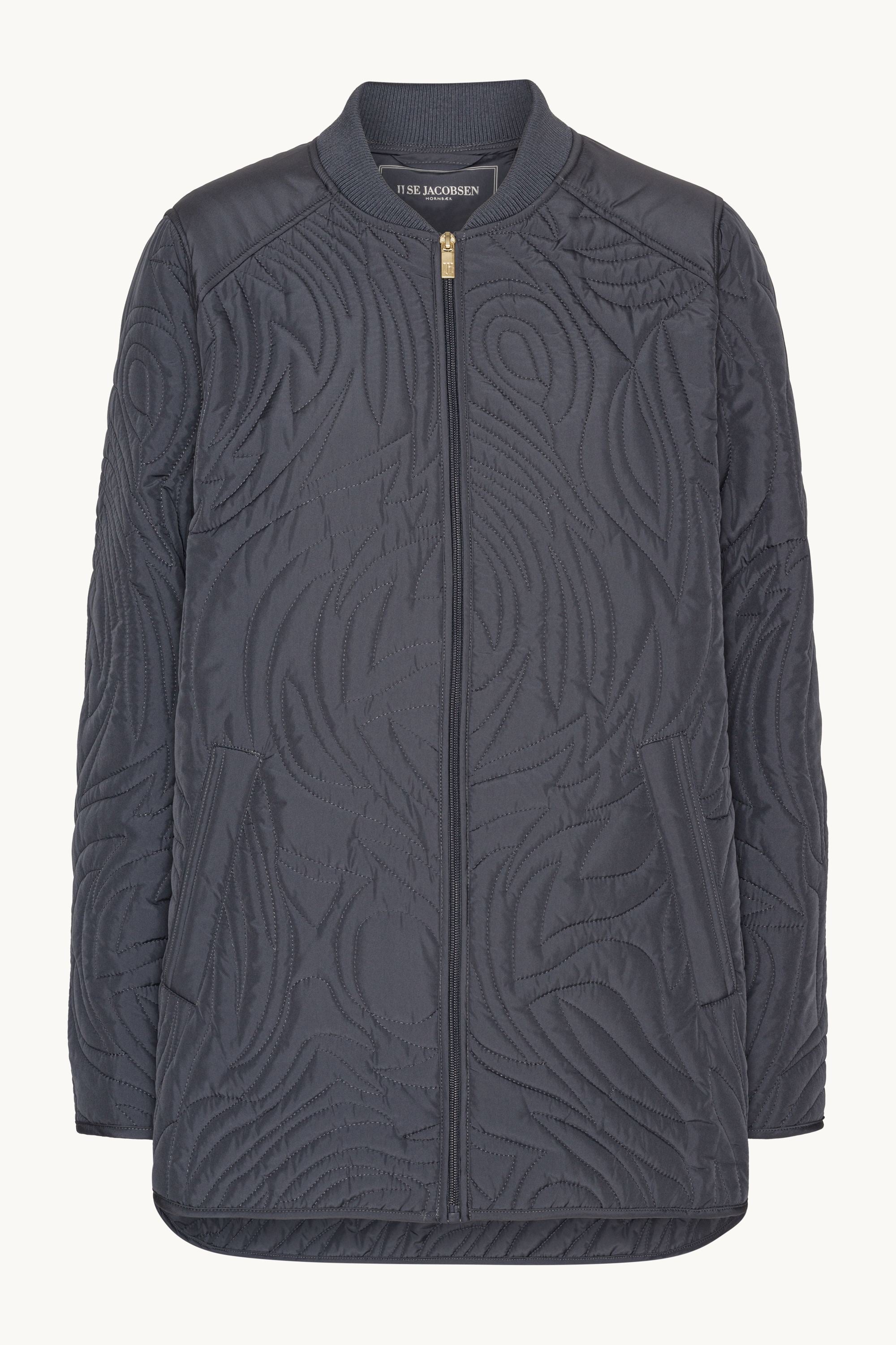 Short Quilt Jacket - Ombre Blue