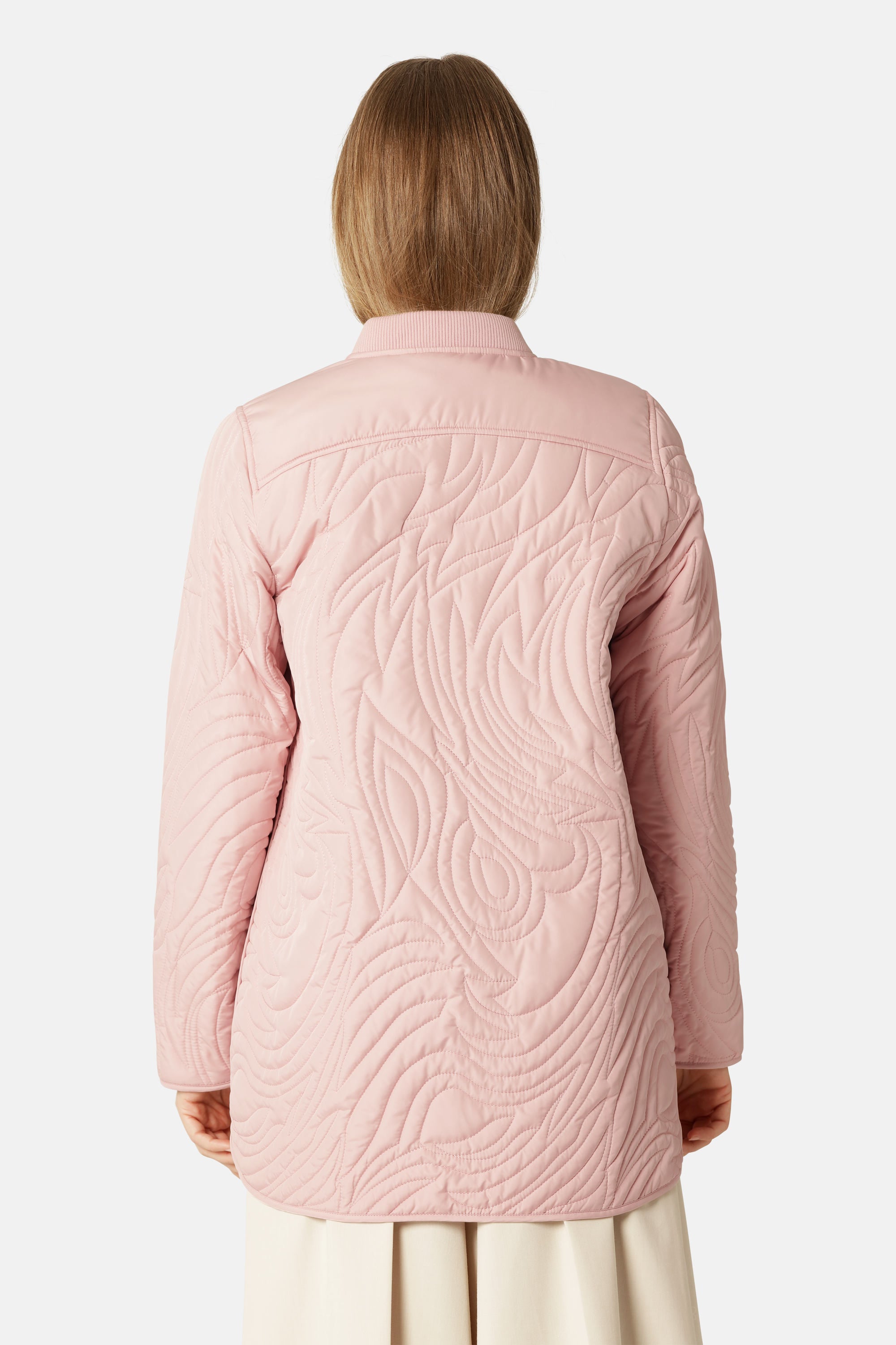 Short Quilt Jacket - Peachskin