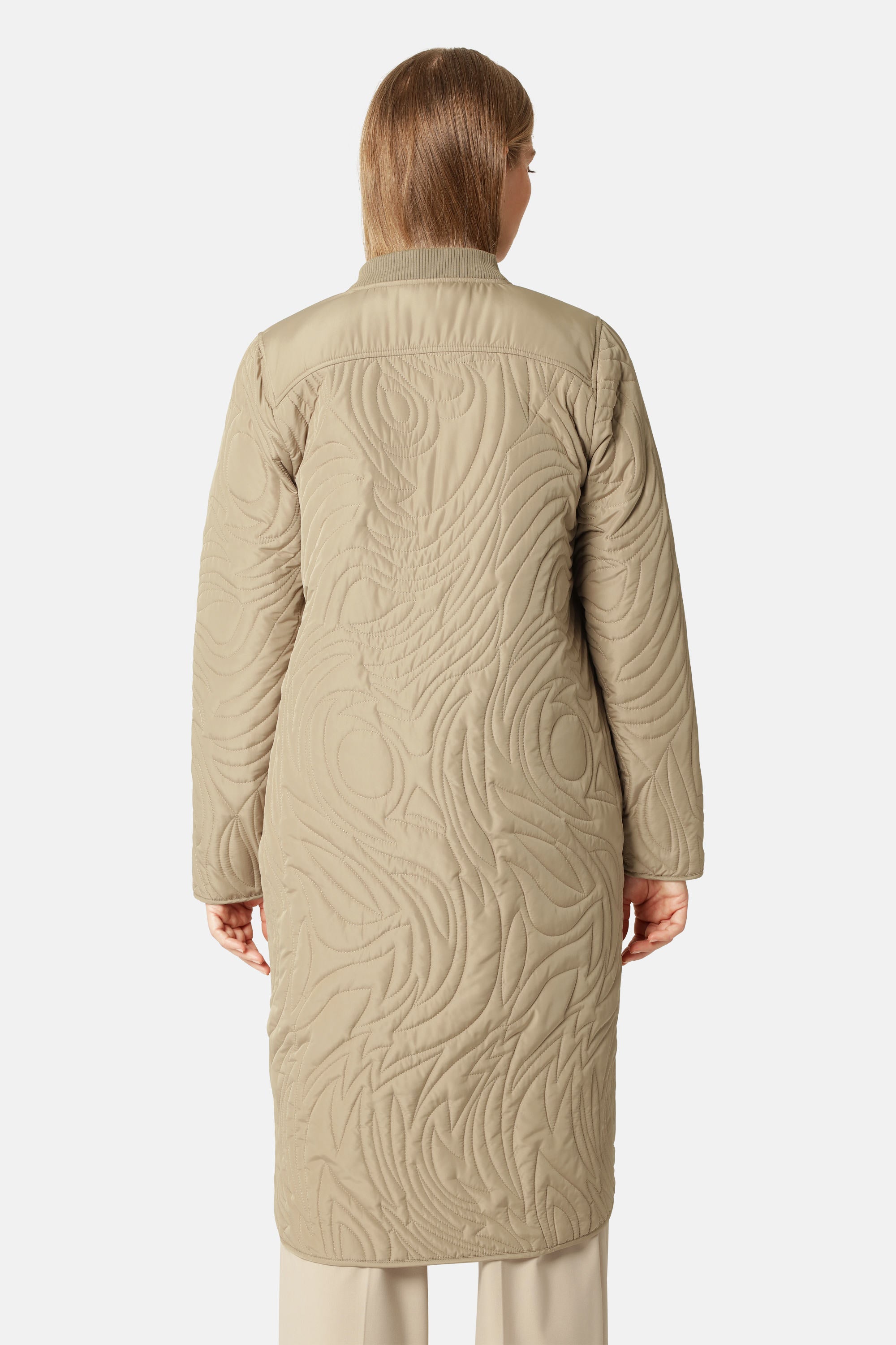 Quilt Jacket - Greige