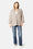 Felted Casual Jacket - White Pepper