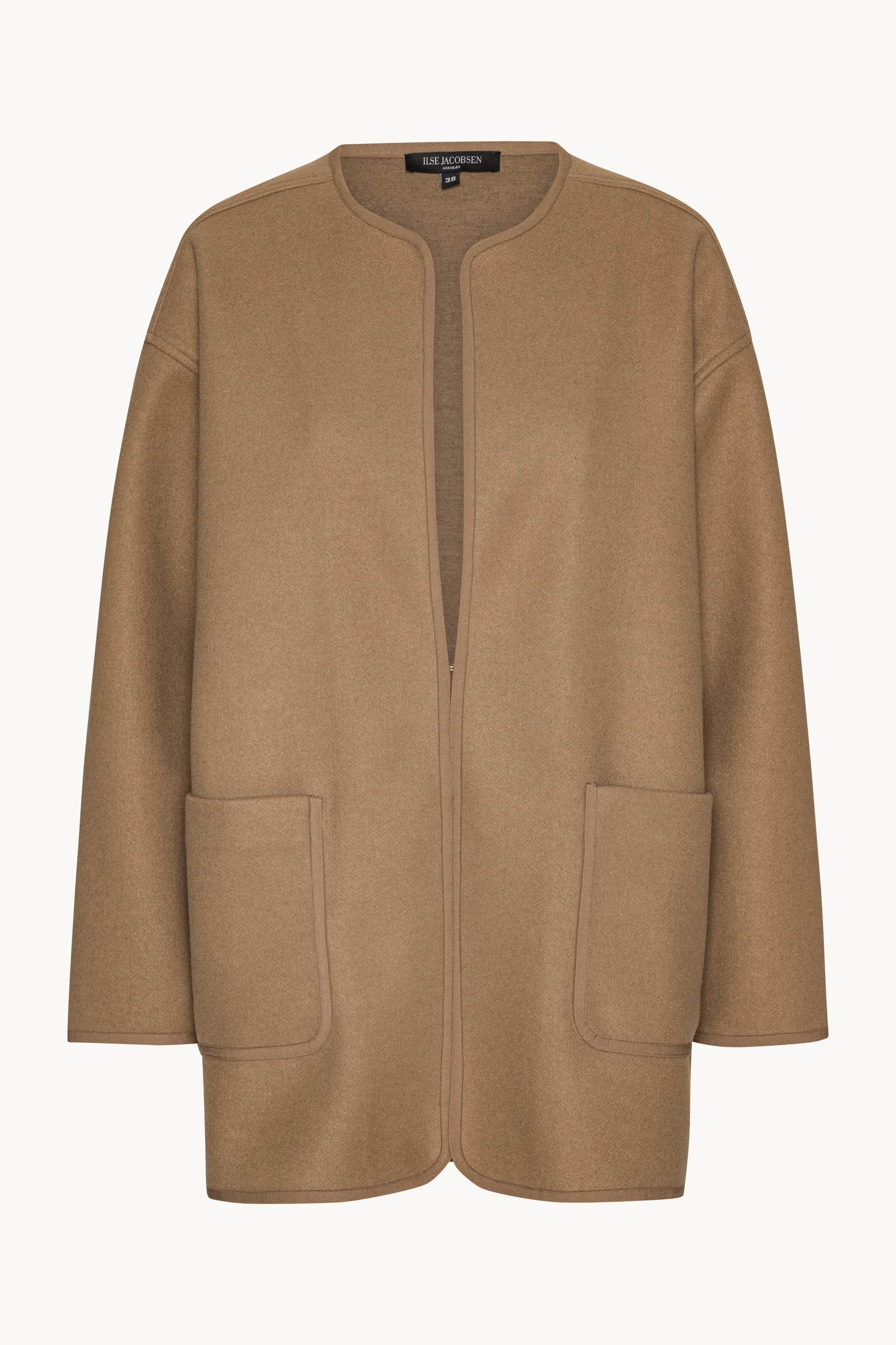Felted Casual Jacket - Mocca