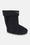 Ilse Jacobsen Hornbæk Footwear Fleece socks for RUB15 Medium Rainboots Scarf 001120 Black Creme