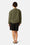 Short Quilted Jacket - Olive Night