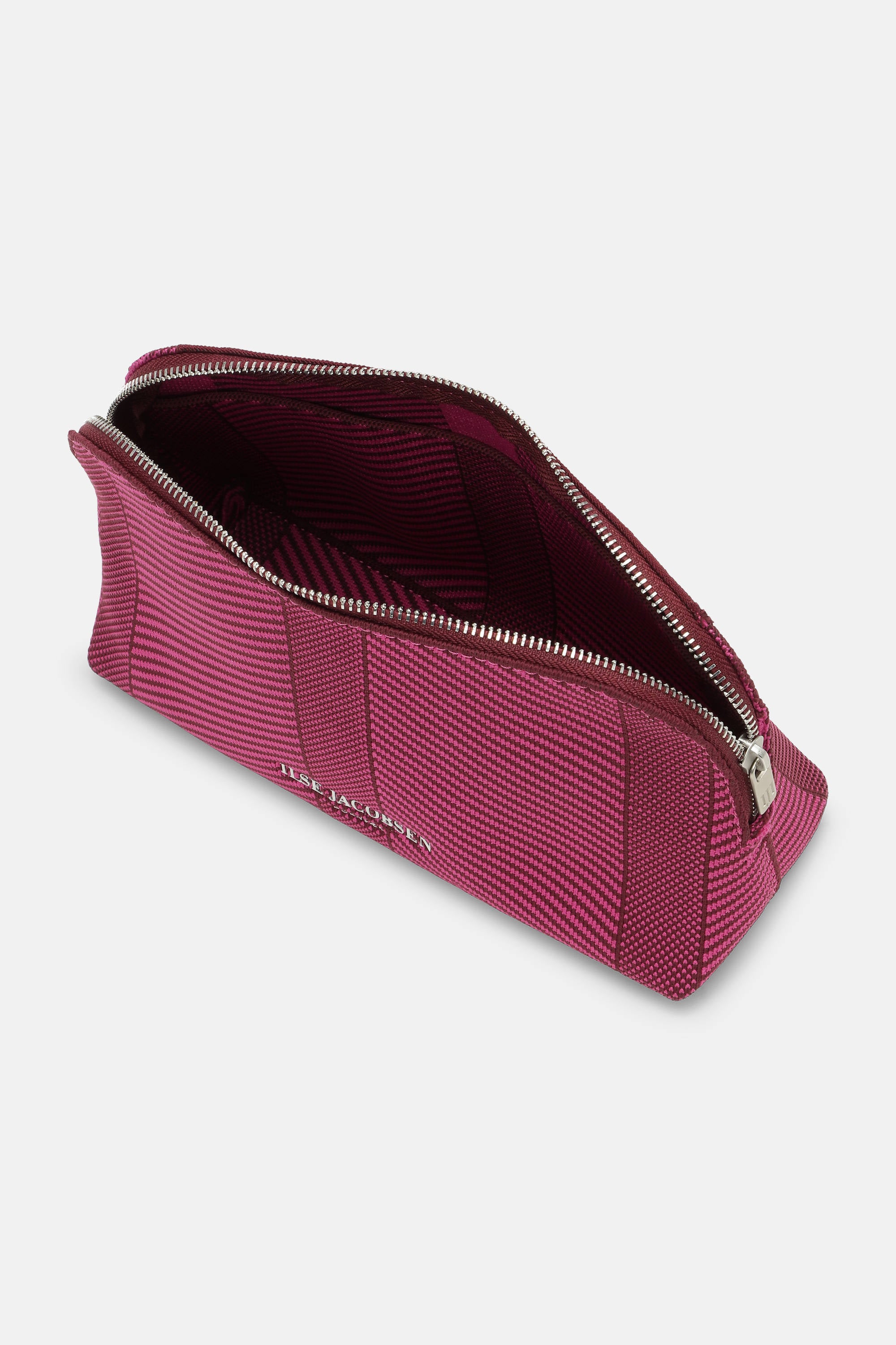 Knitted Makeup Bag - Opera Mauve Magenta Haze