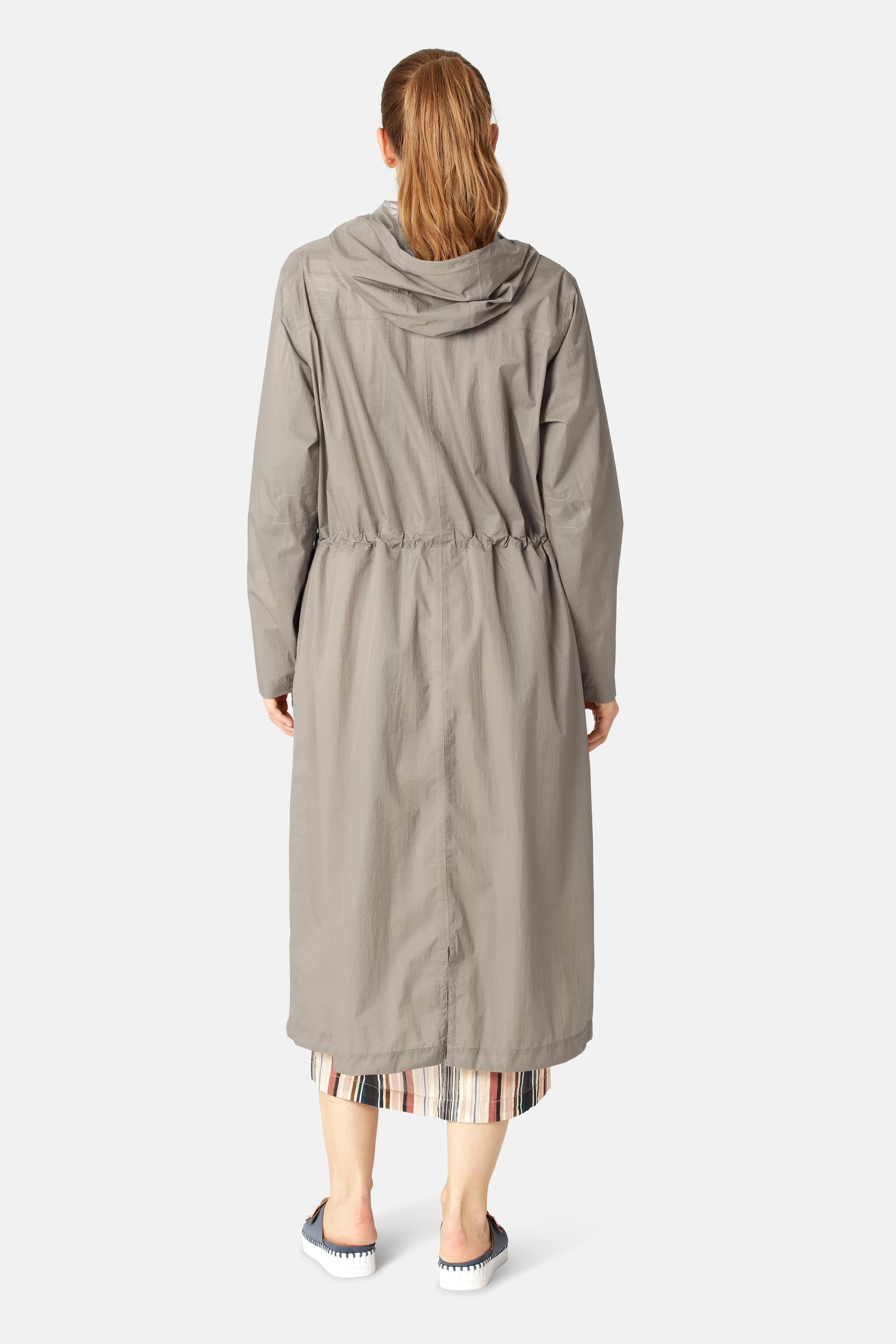 Windbreaker Rain Parka - Greige