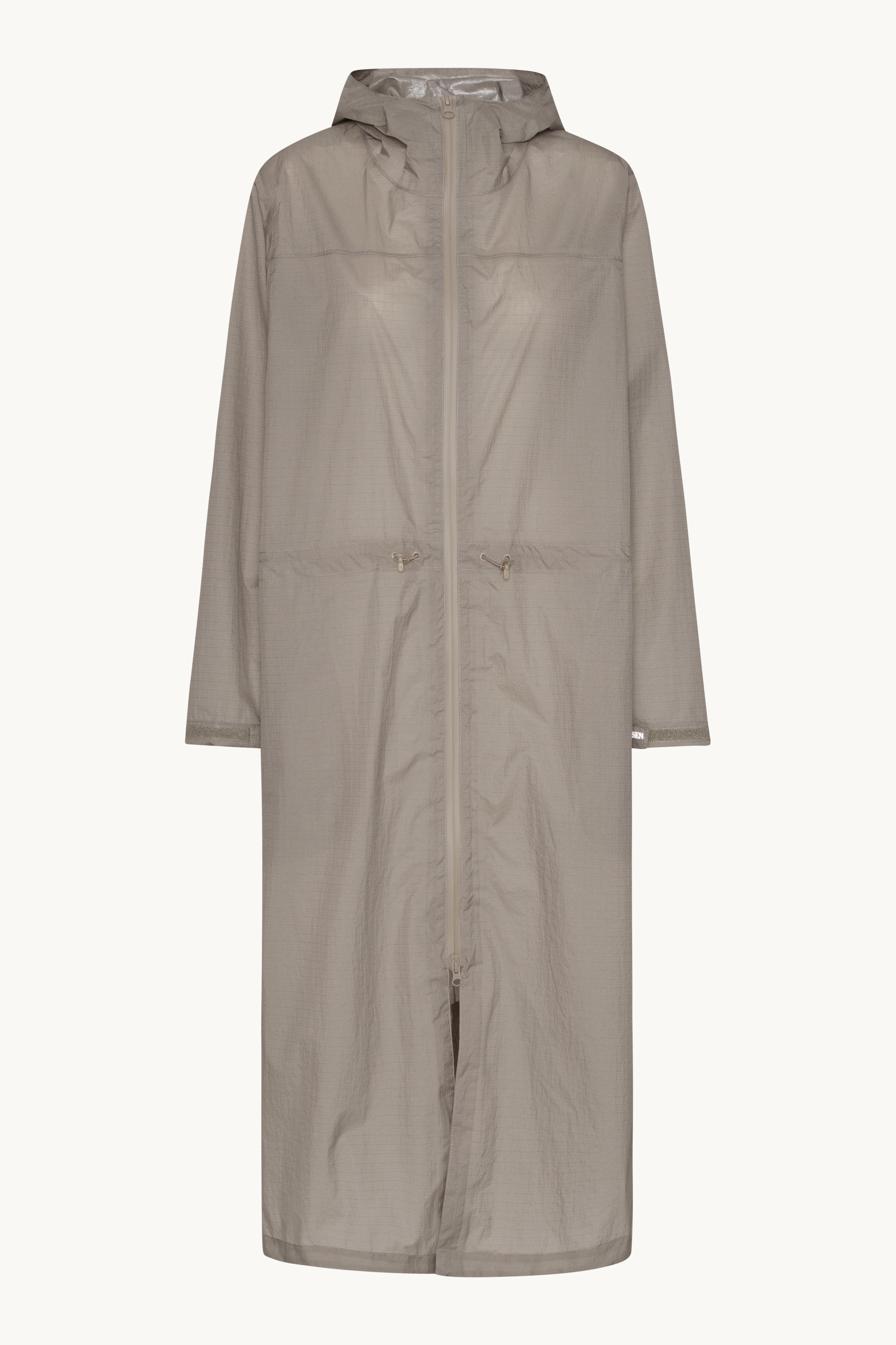Windbreaker Rain Parka - Greige