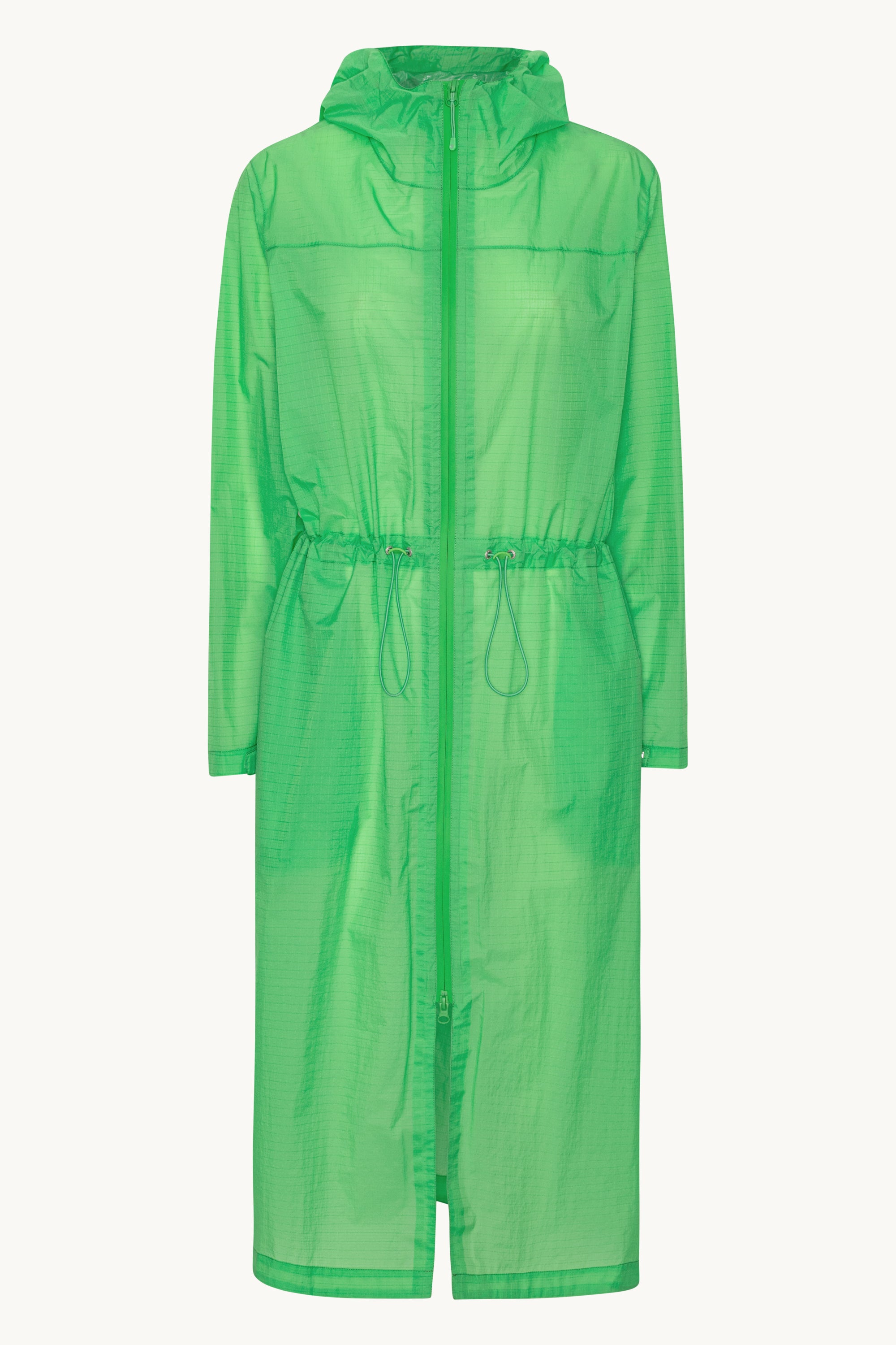 Windbreaker Rain Parka - Bright Green