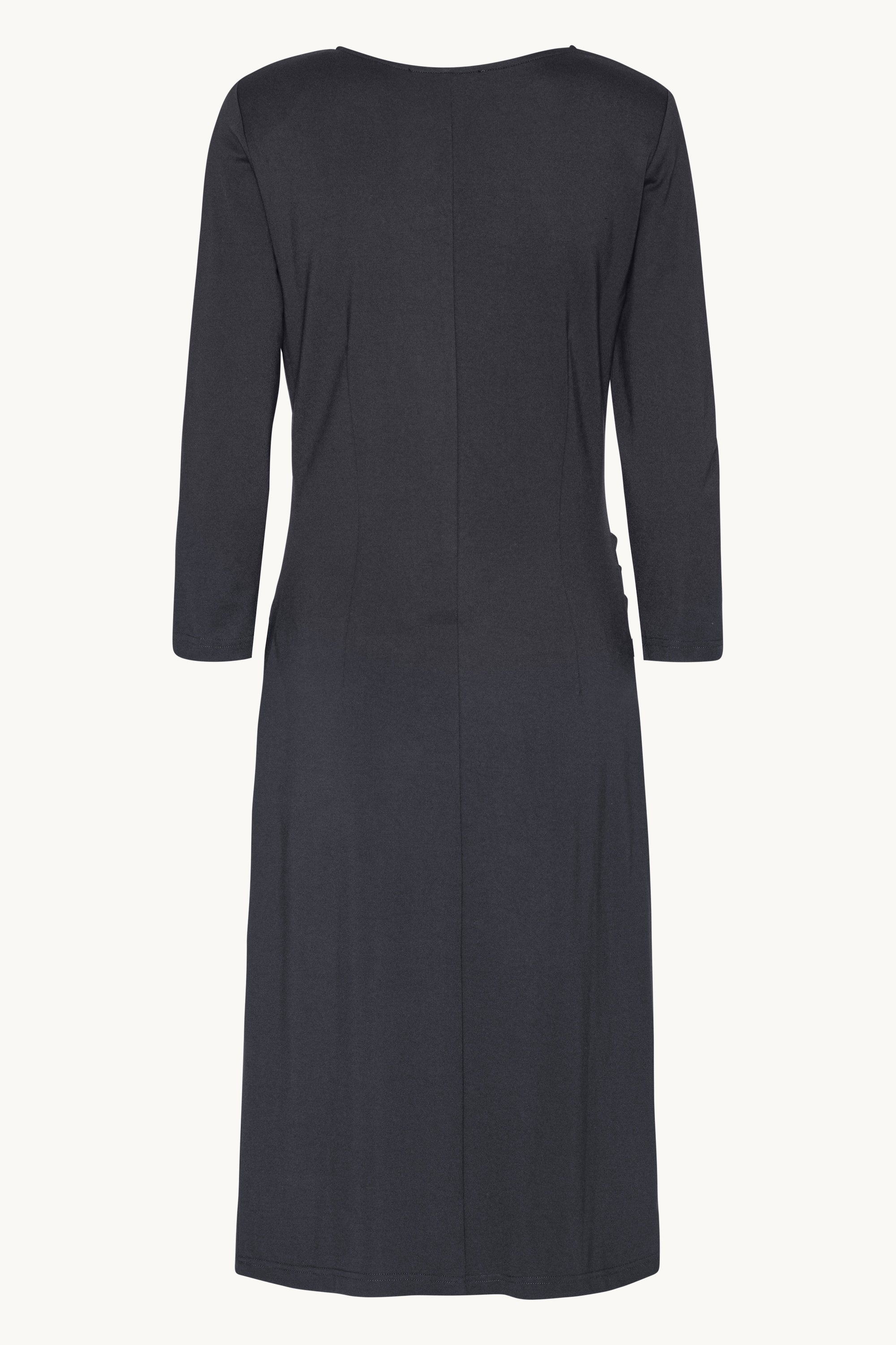 Dress With Pleats - Dark Indigo