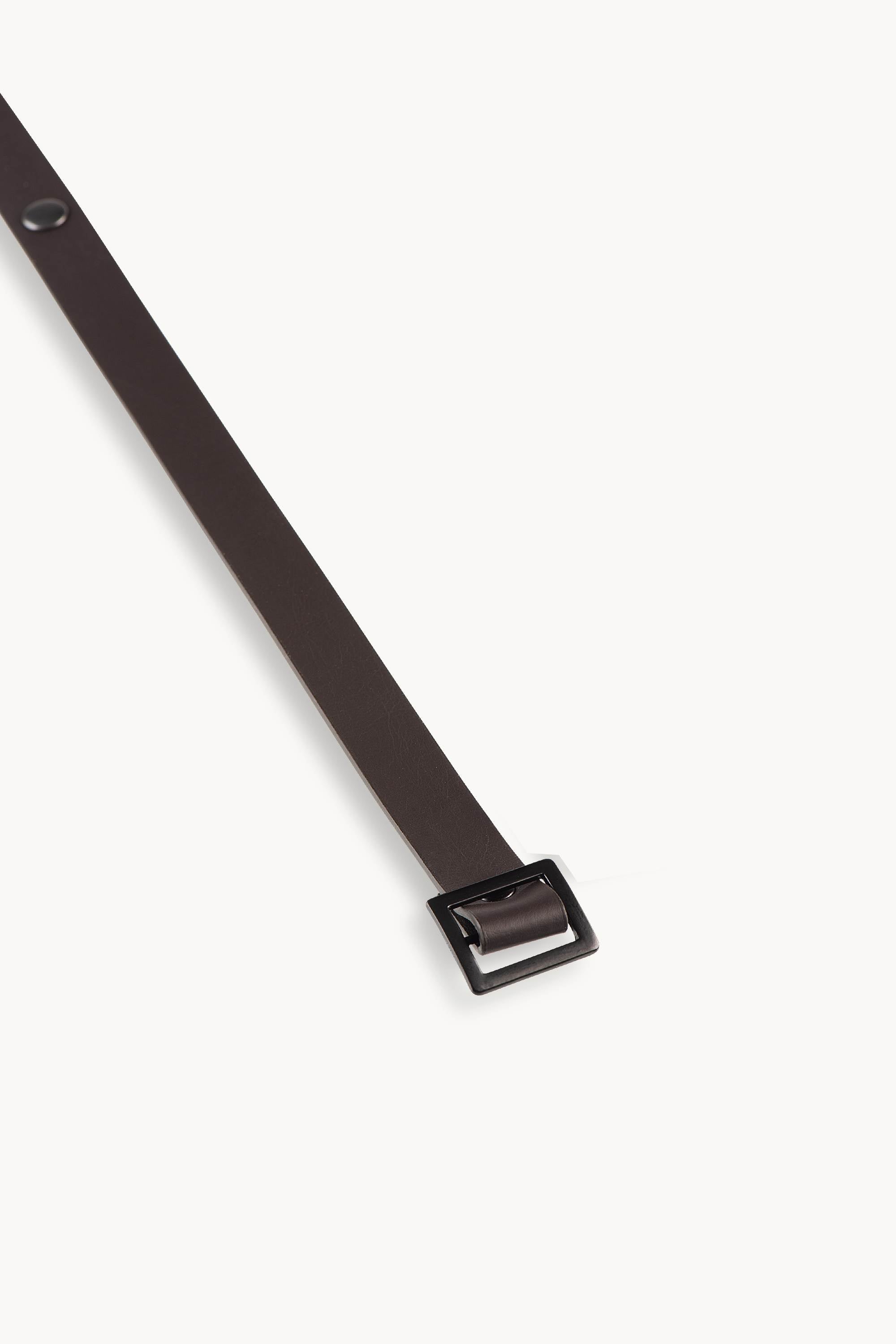 Neck Strap - Brown Black Oxidized