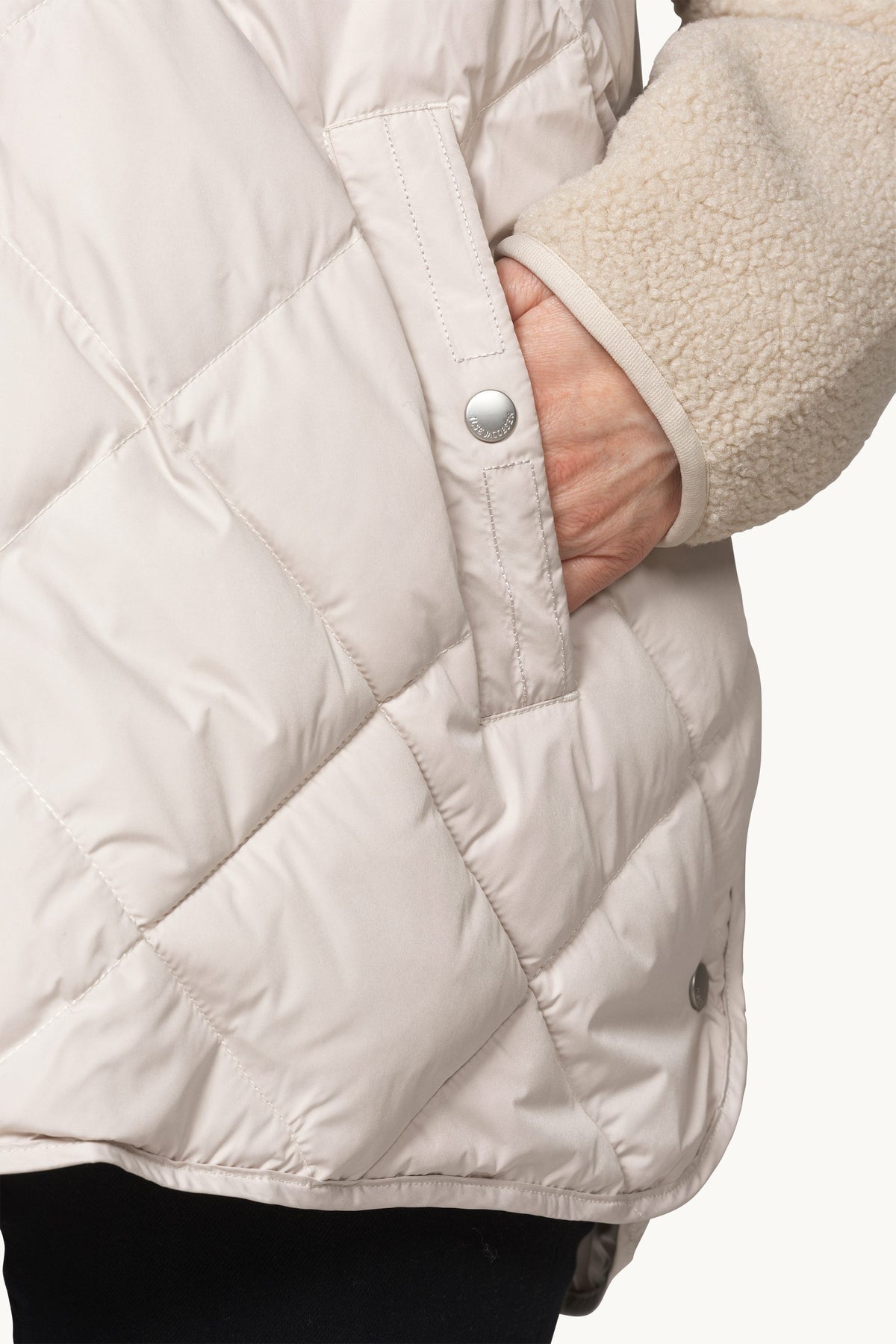 Padded Vest - Silver Grey