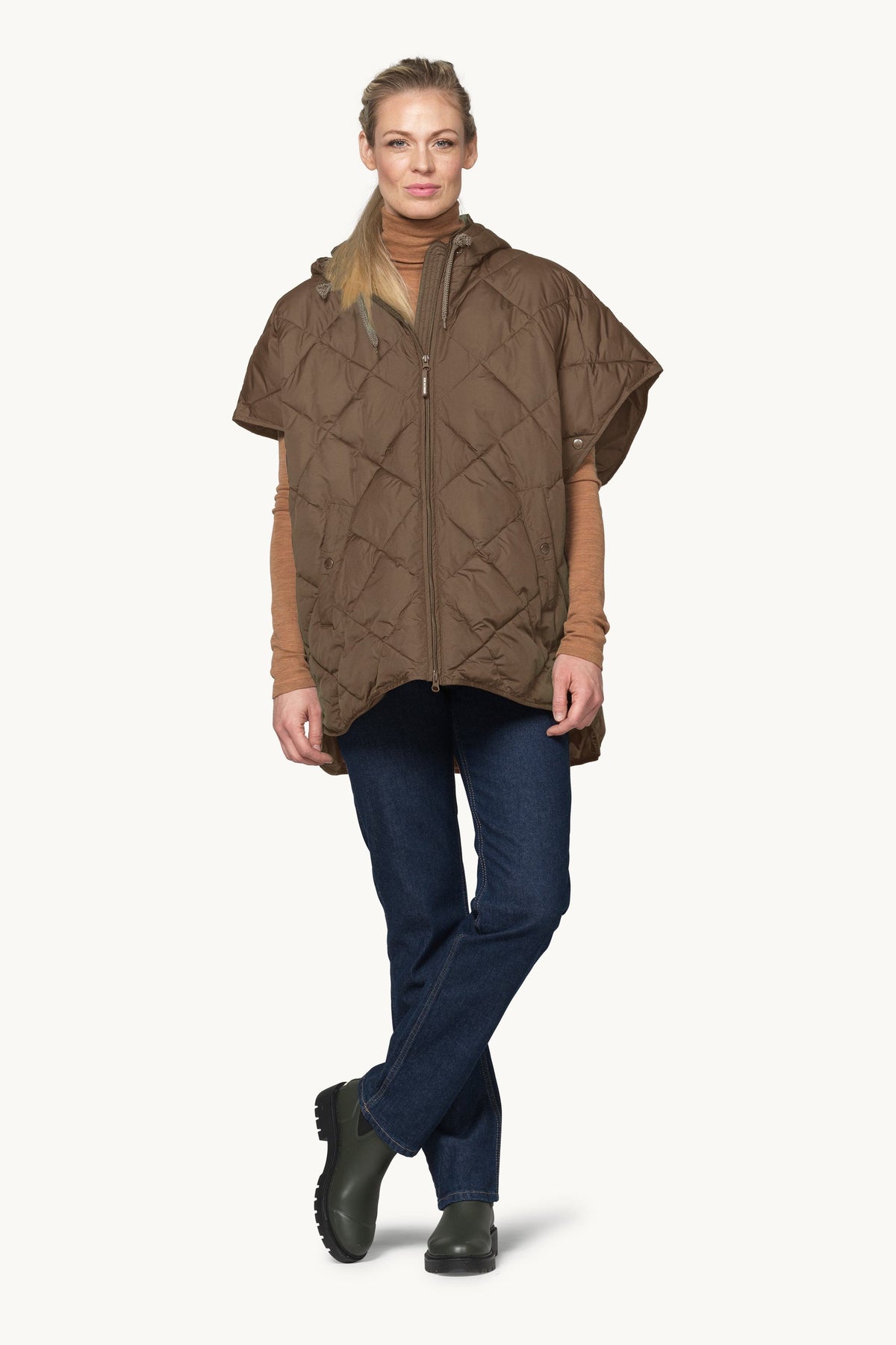 Padded Vest - Mud