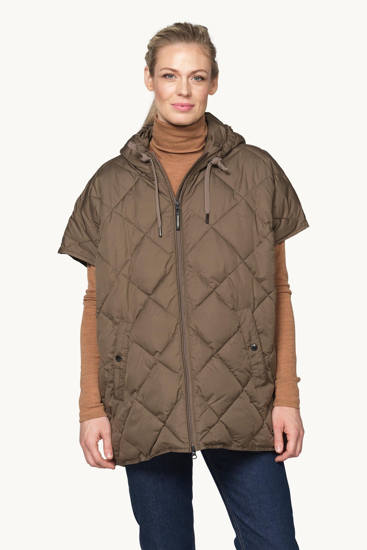 Padded Vest - Mud