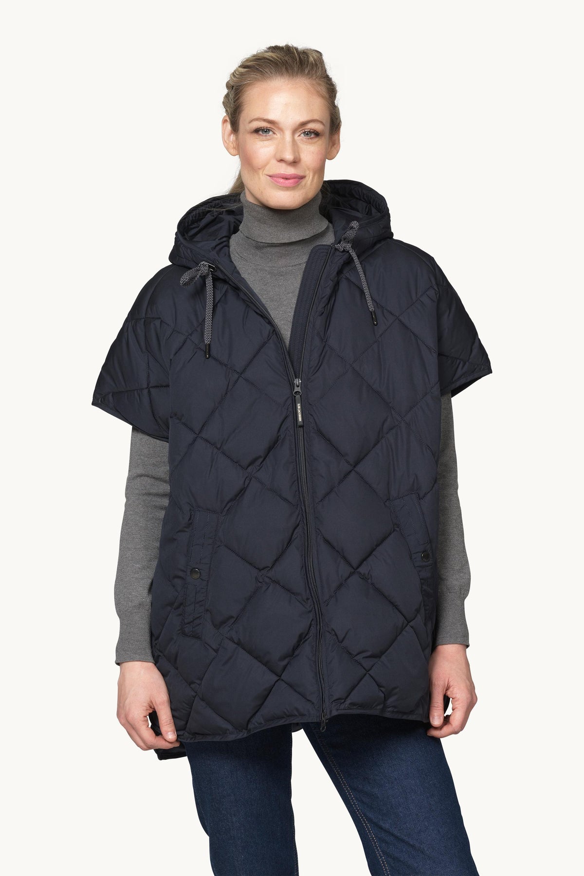 Padded Vest - Dark Indigo