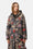 Long Quilt Coat - Floral Camo