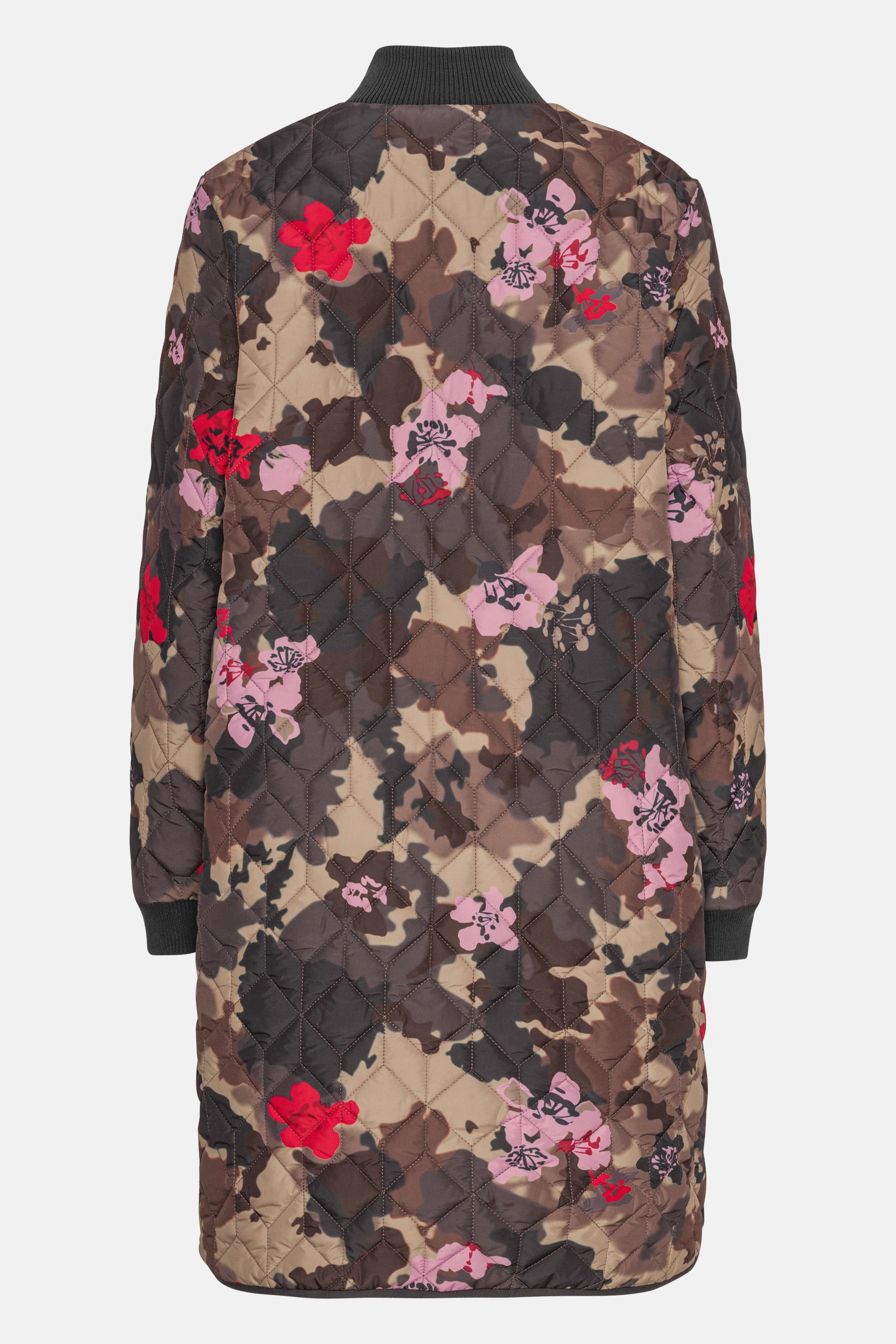 Ilse Jacobsen Hornbæk Outerwear Quilt Coat Coat 799 Floral Camo