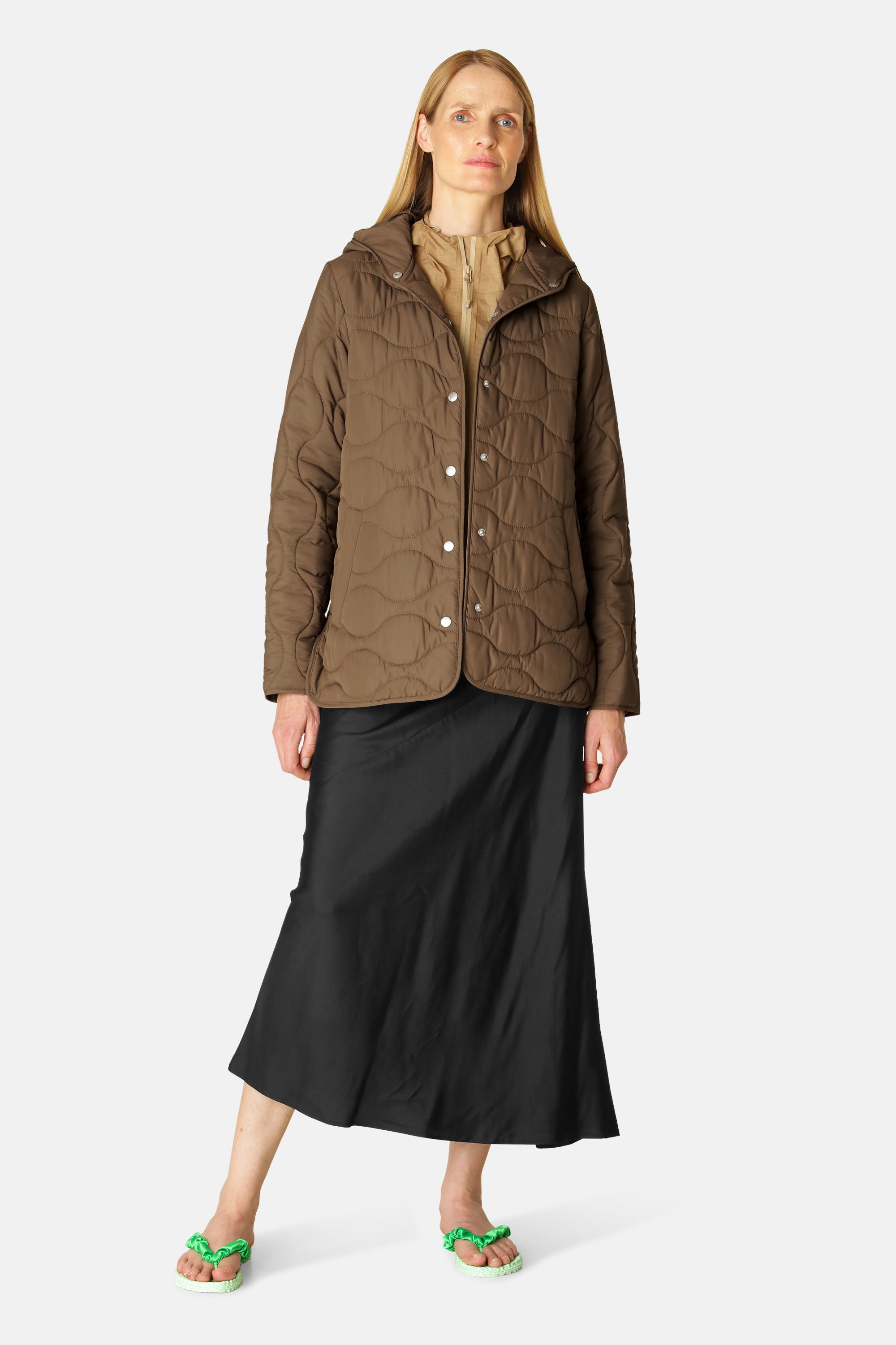 Ilse Jacobsen Hornbæk Outerwear Quilt jacket Jacket 234 Cub Brown