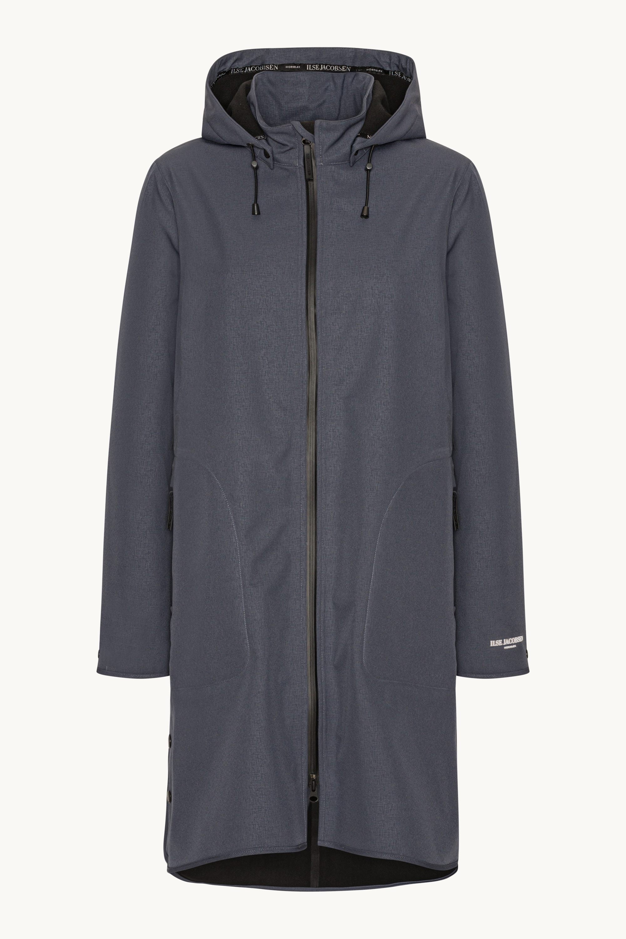 Softshell Raincoat A-line - Ombre Blue