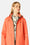 Softshell Raincoat A-line - Hot Orange