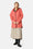 Softshell Raincoat A-line - Spiced Coral