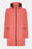 Softshell Raincoat A-line - Spiced Coral