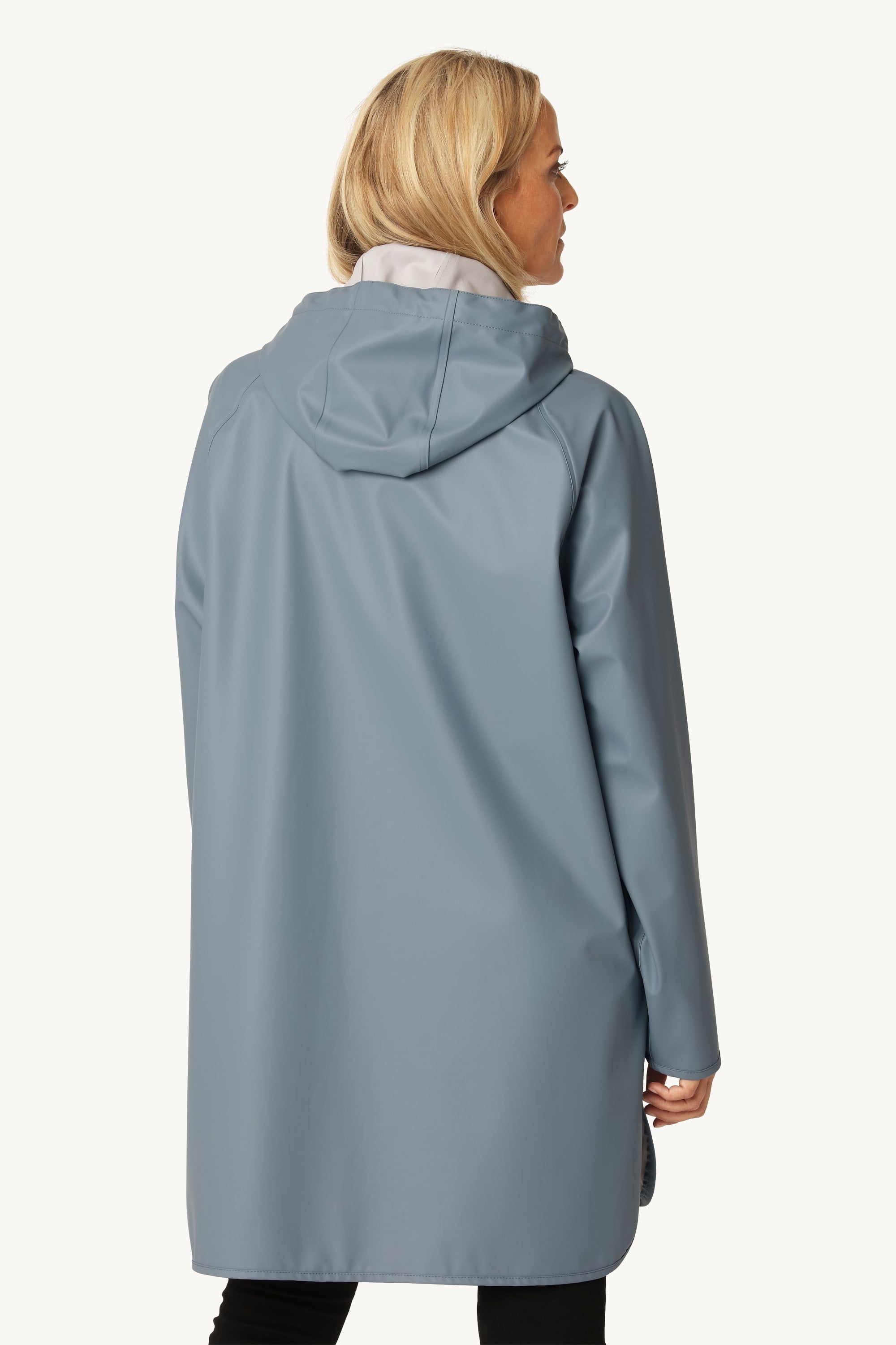 Raincoat - Grey Blue