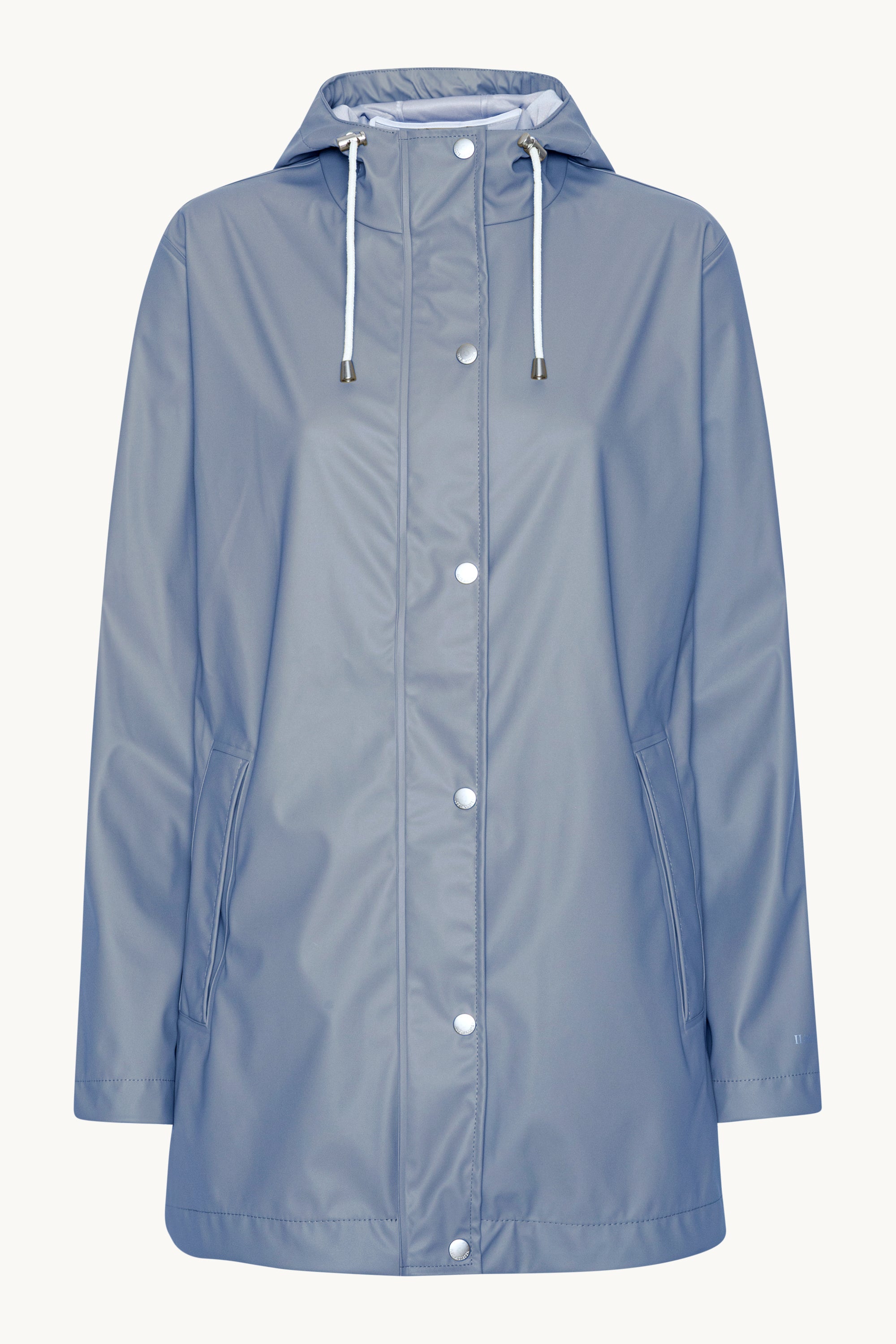 Light Raincoat - Grey Blue