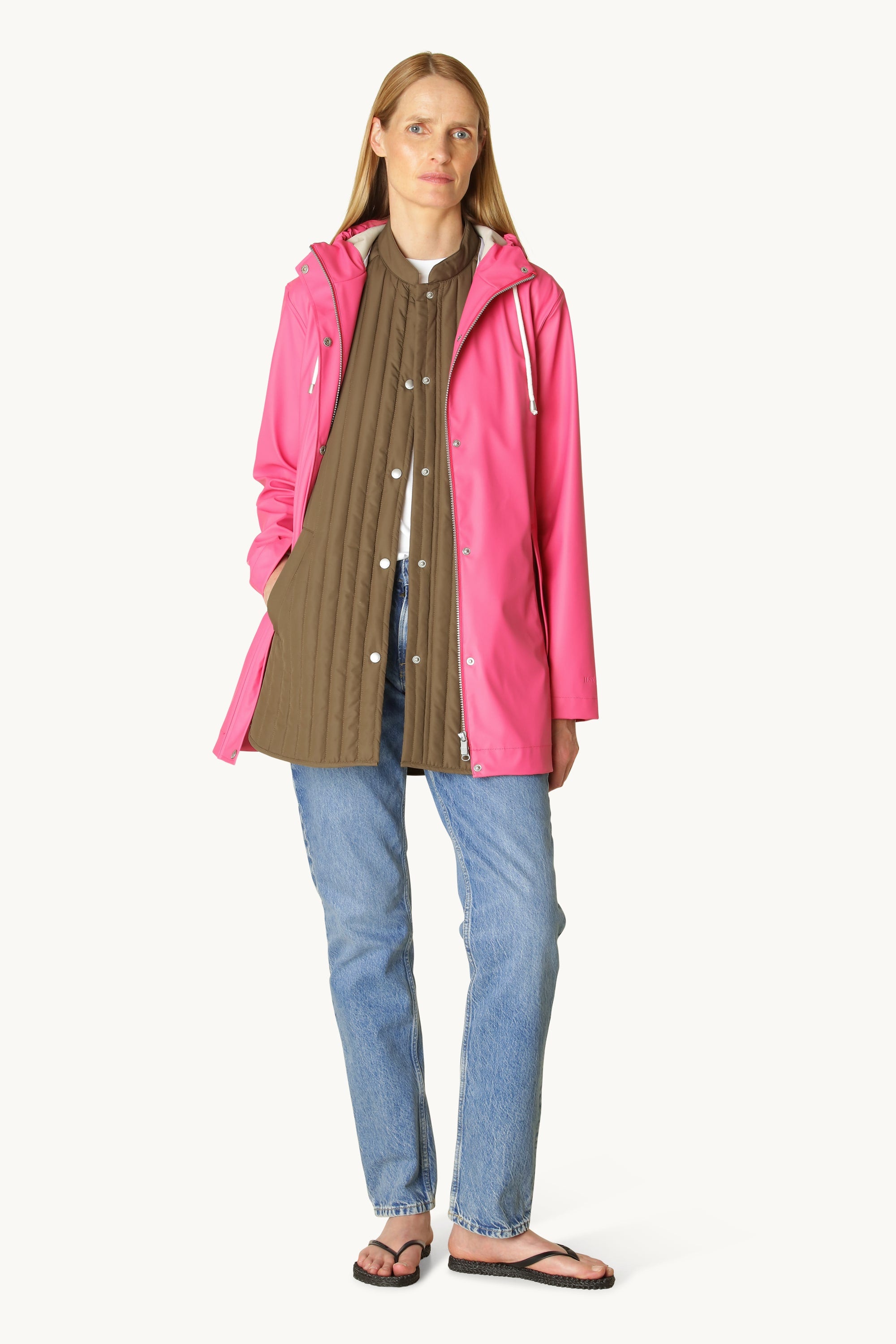 フォクシー Rainy London Jacket Light Raincoat - Magenta