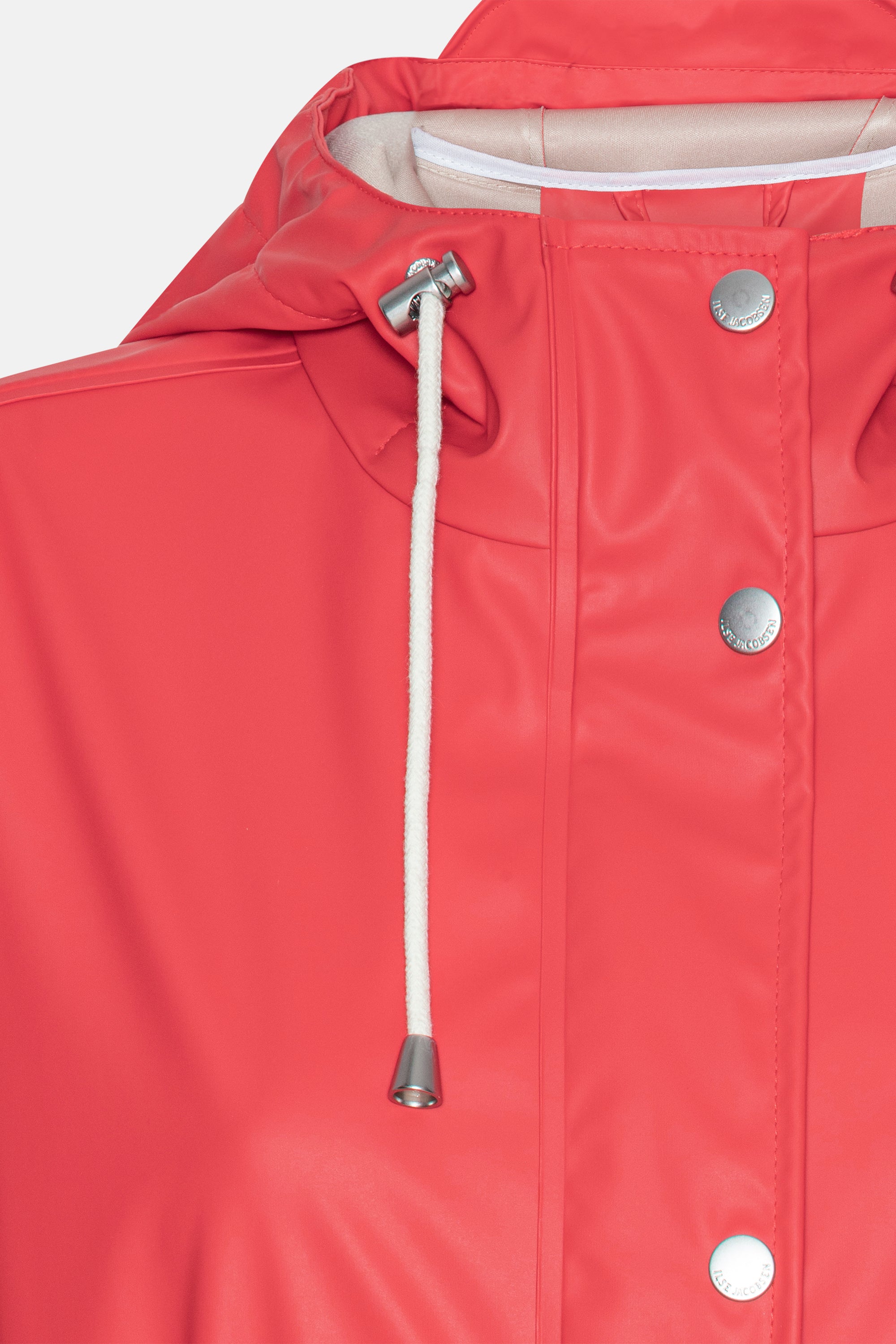 Long Parka Rain Jacket - Baked Apple