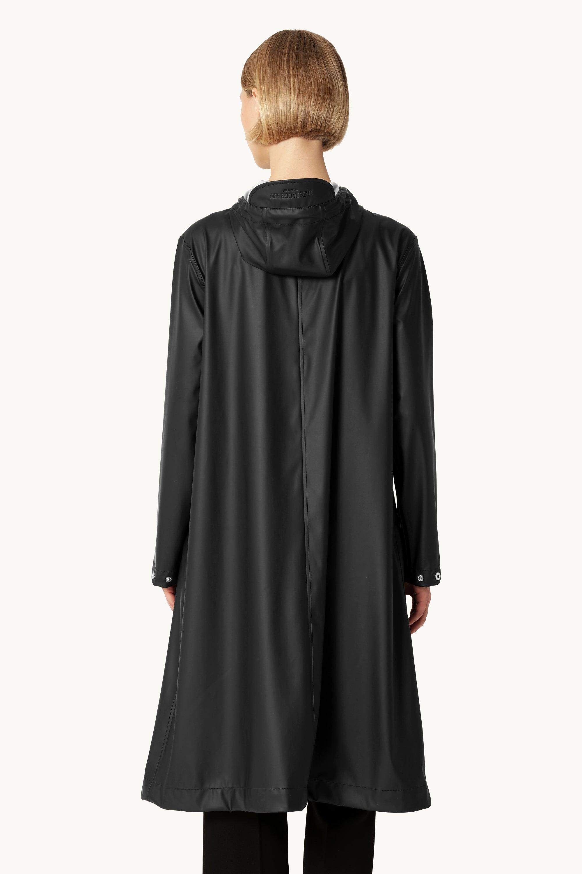 Long Rain Jacket - Black Beauty
