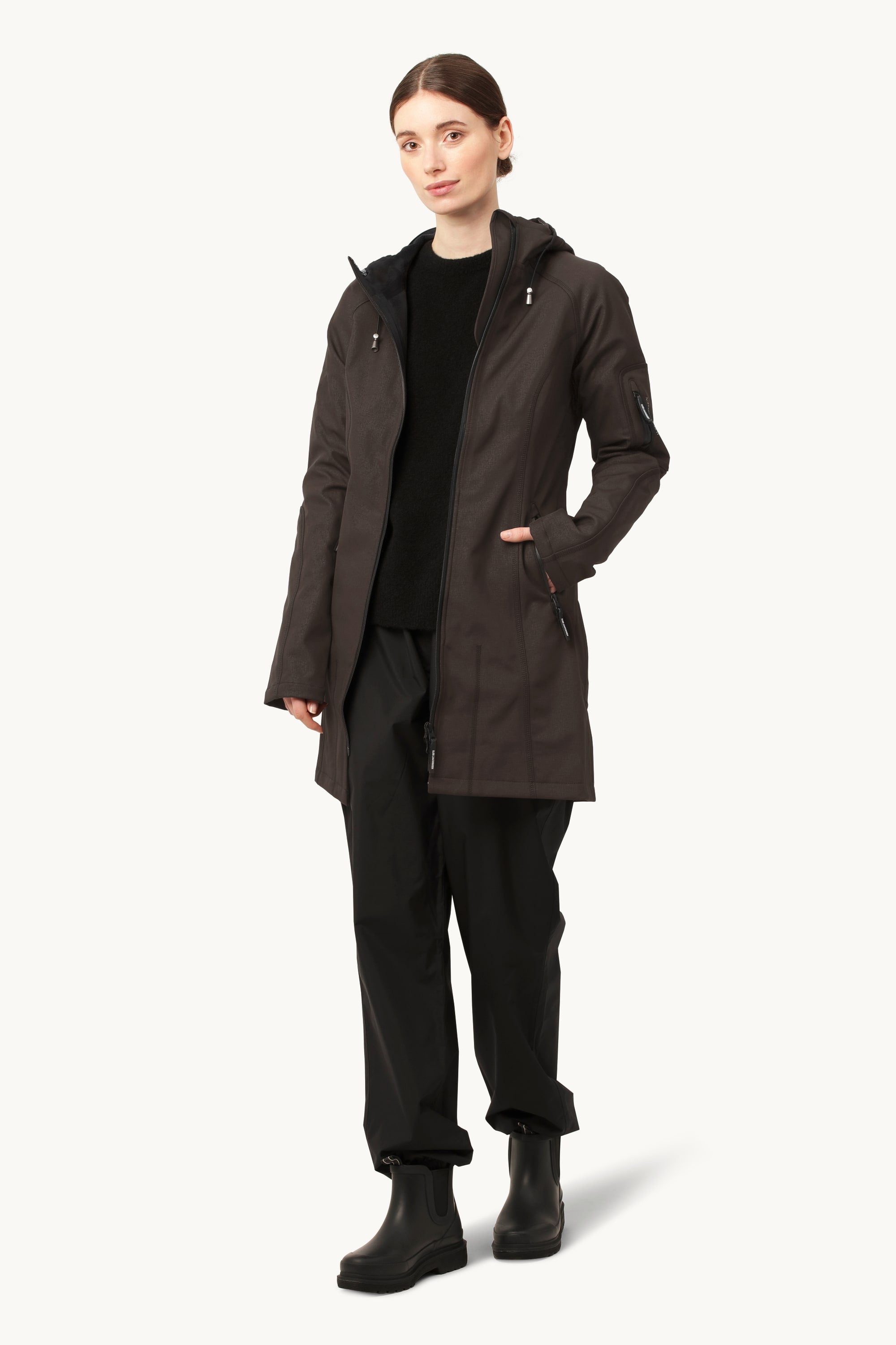 Softshell Raincoat - Black