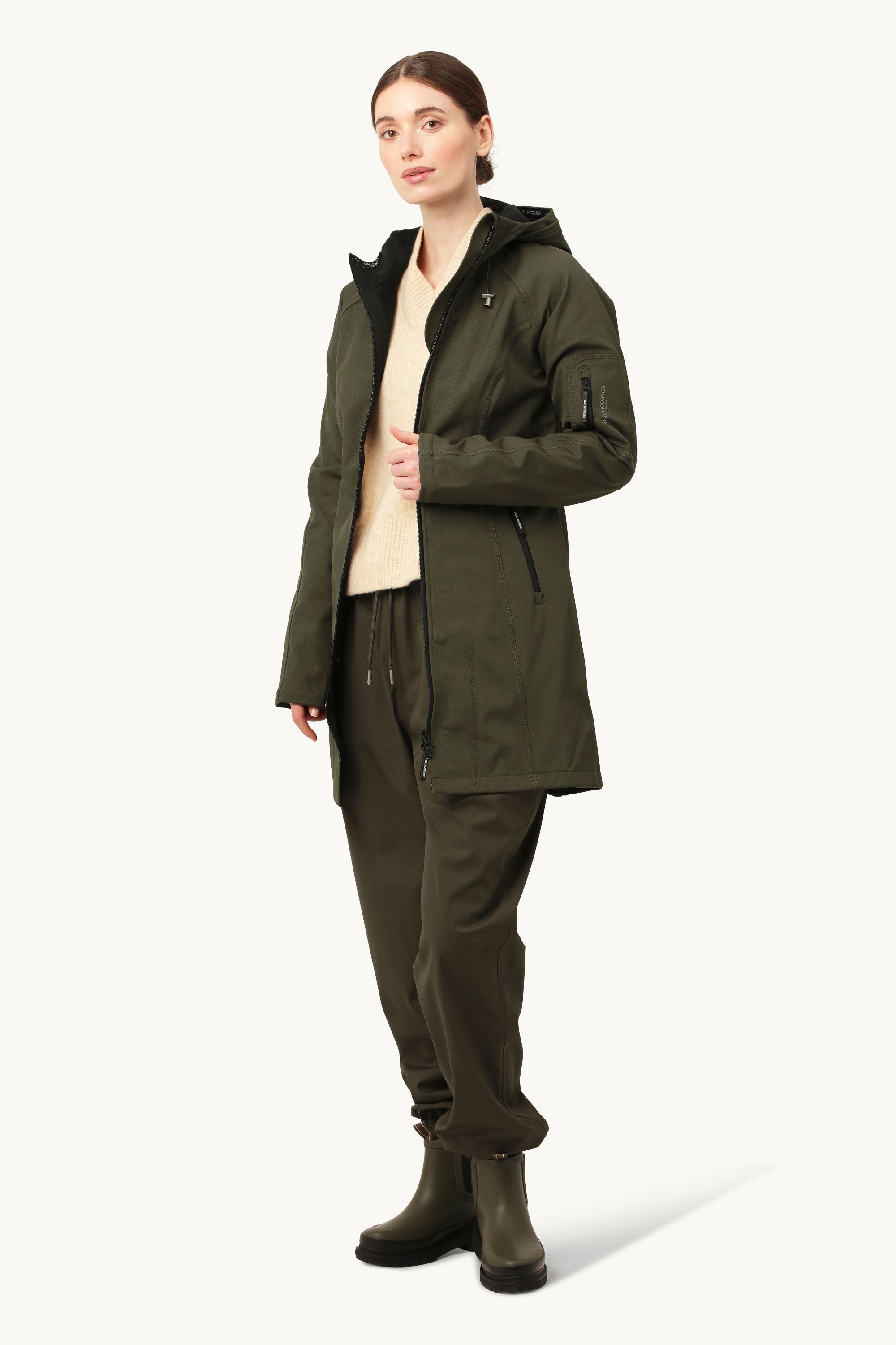 Softshell Raincoat - Army