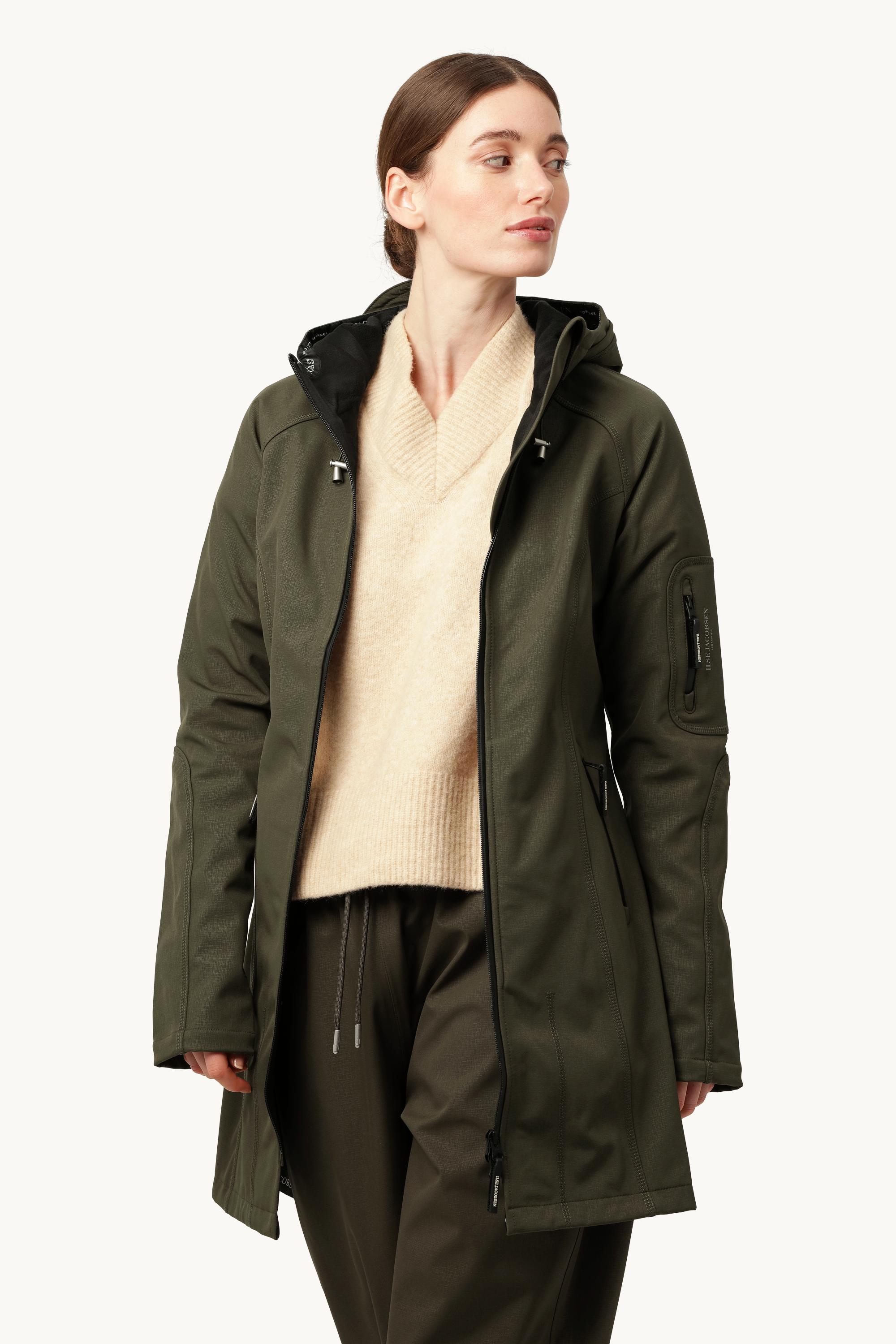 Softshell Raincoat - Army