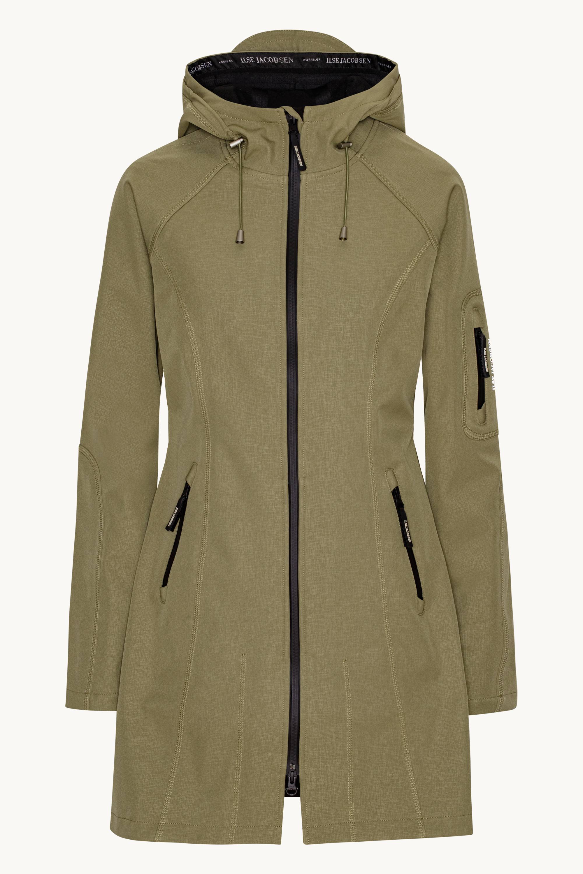 Softshell Raincoat - Covert Green