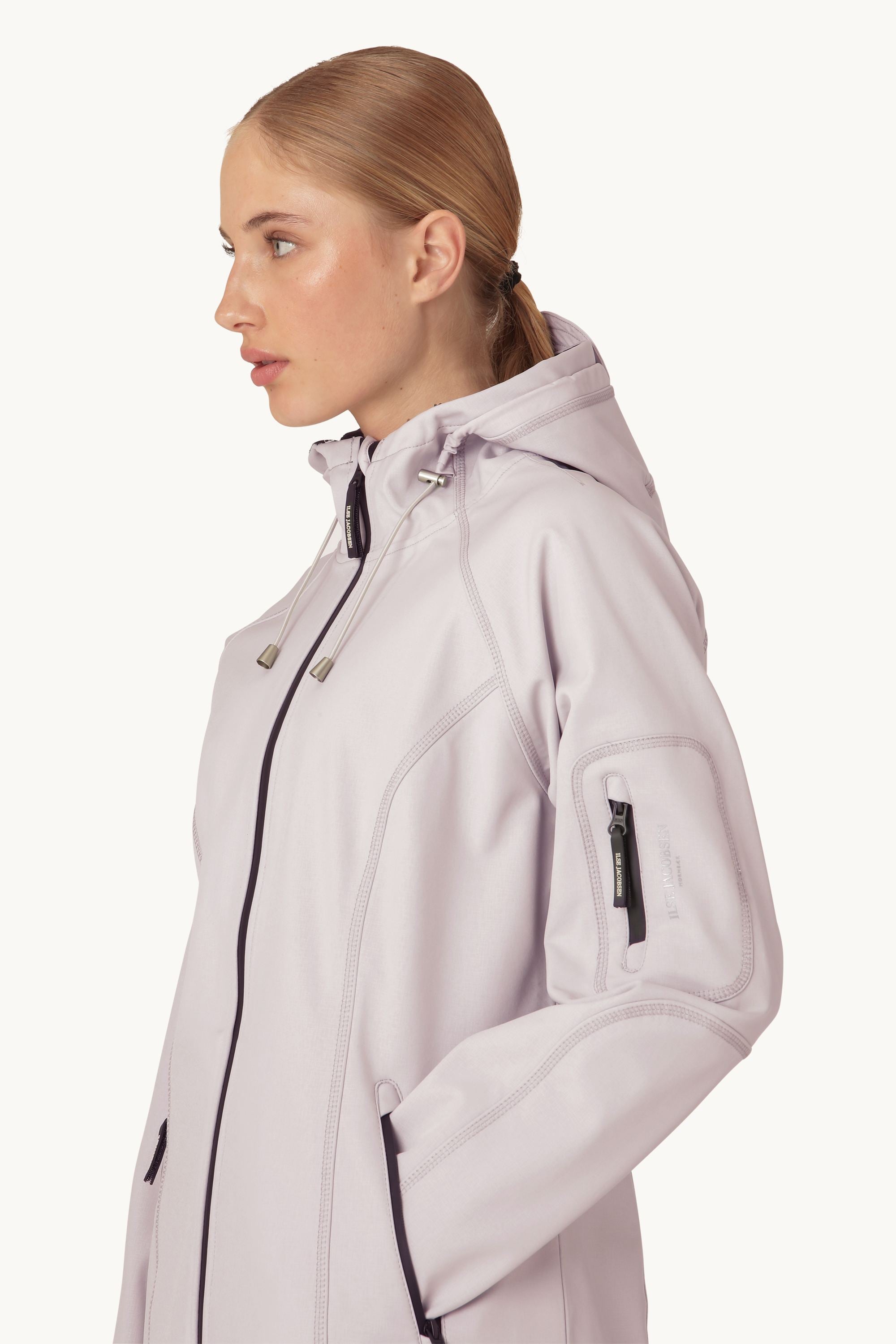 Softshell Raincoat - Concrete