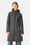 Long Softshell Raincoat - Dark Shadow