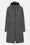 Long Softshell Raincoat - Dark Shadow