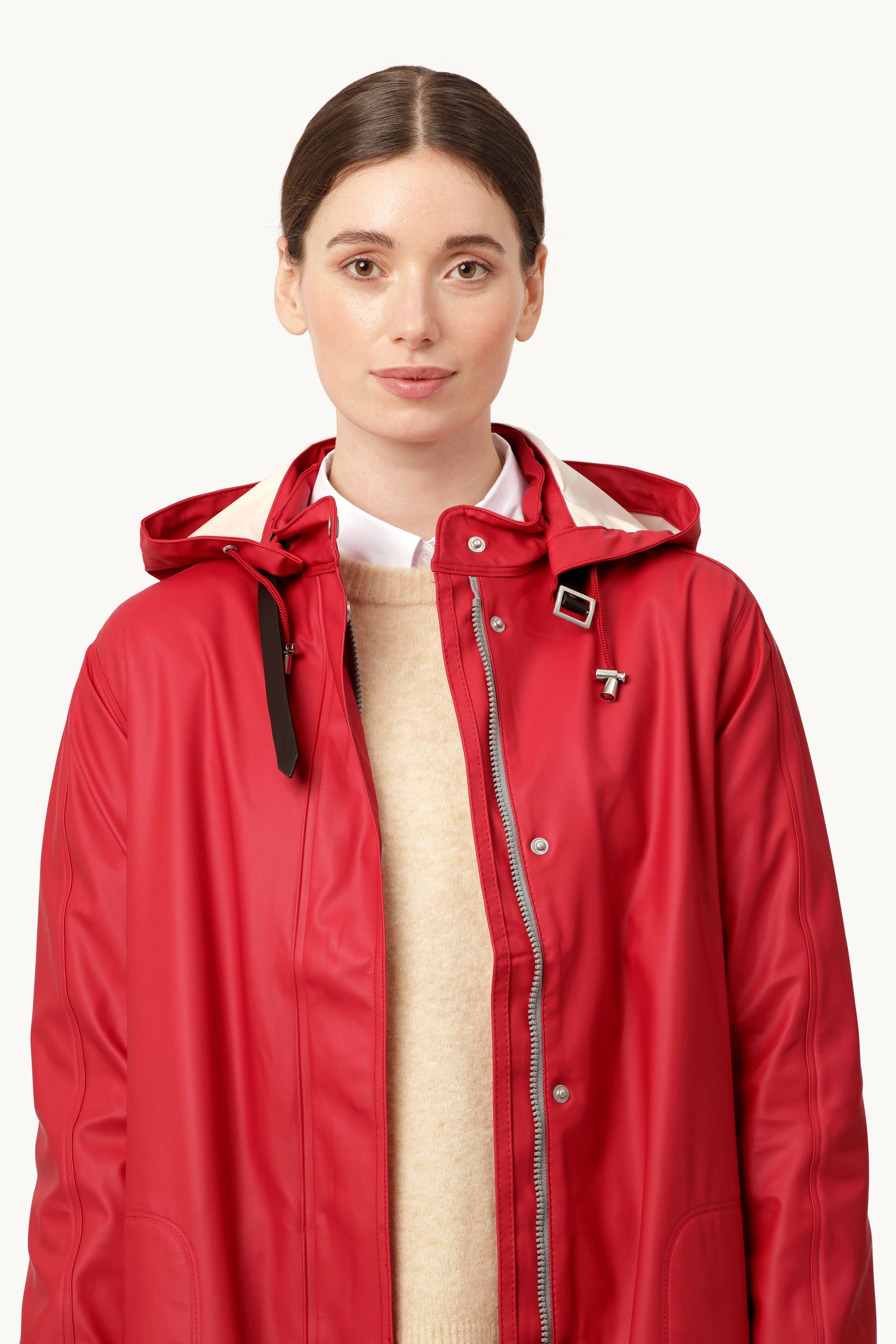 Light Raincoat - Deep Red