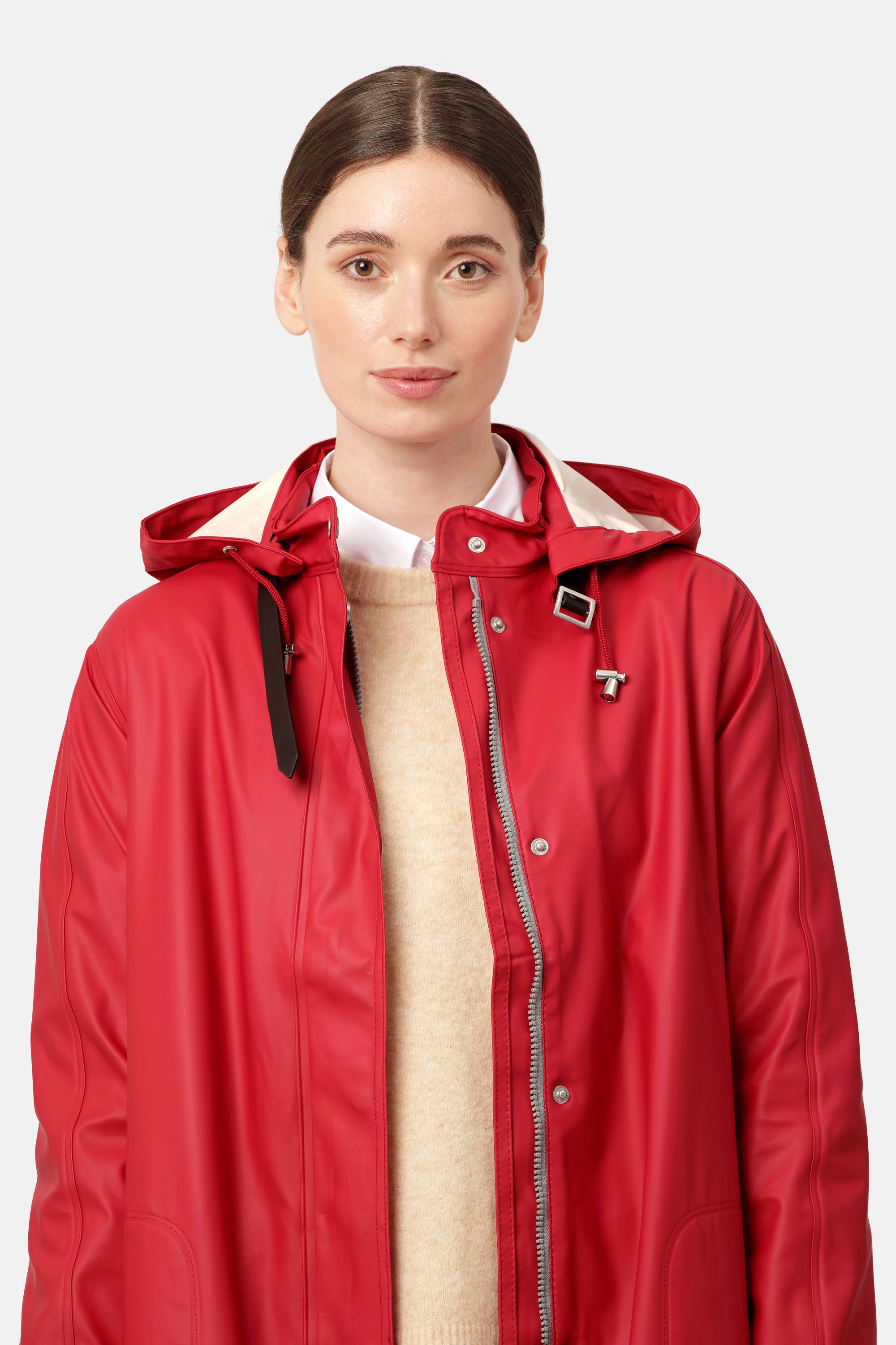 Light Raincoat - Deep Red