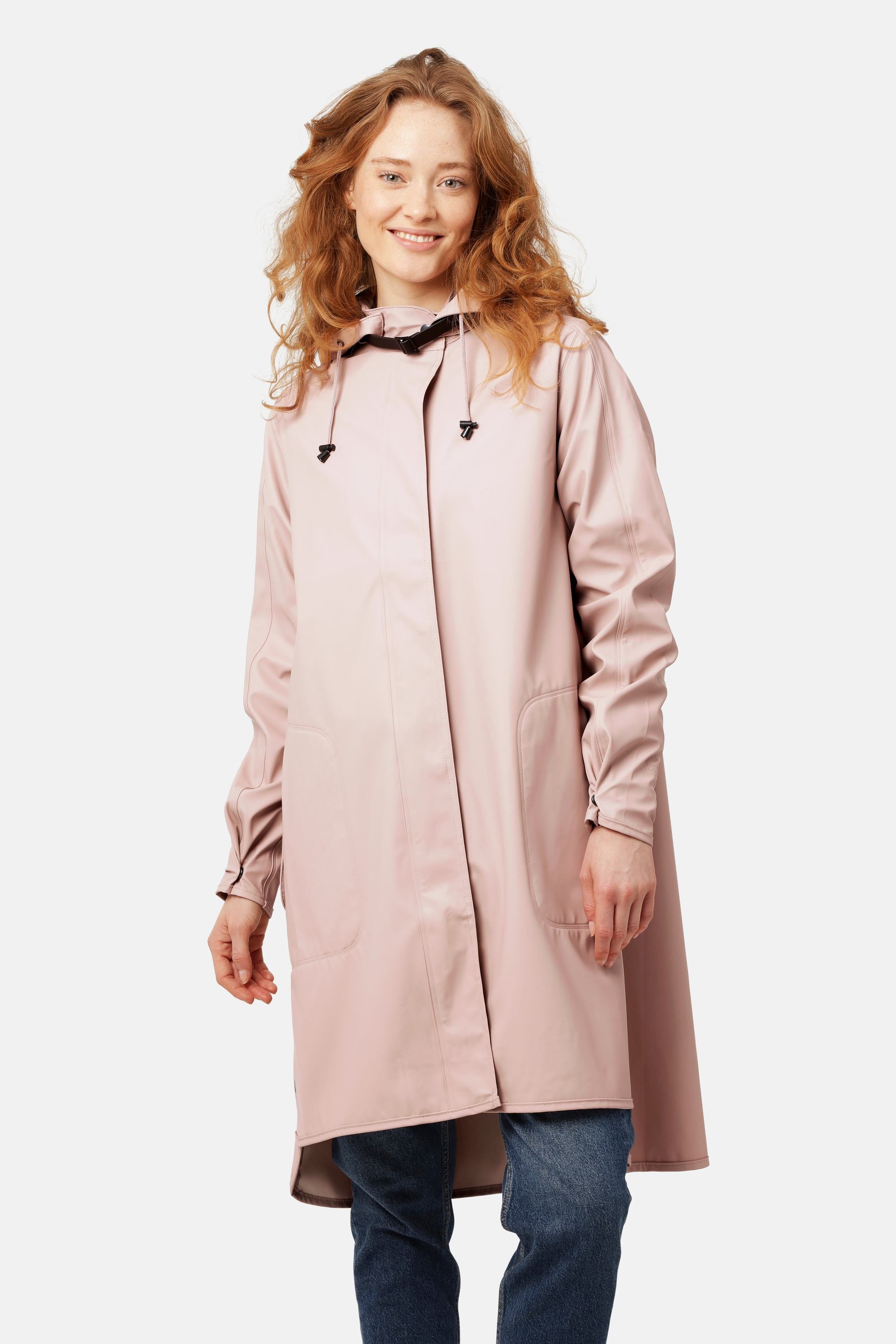 Light Raincoat - Adobe Rose