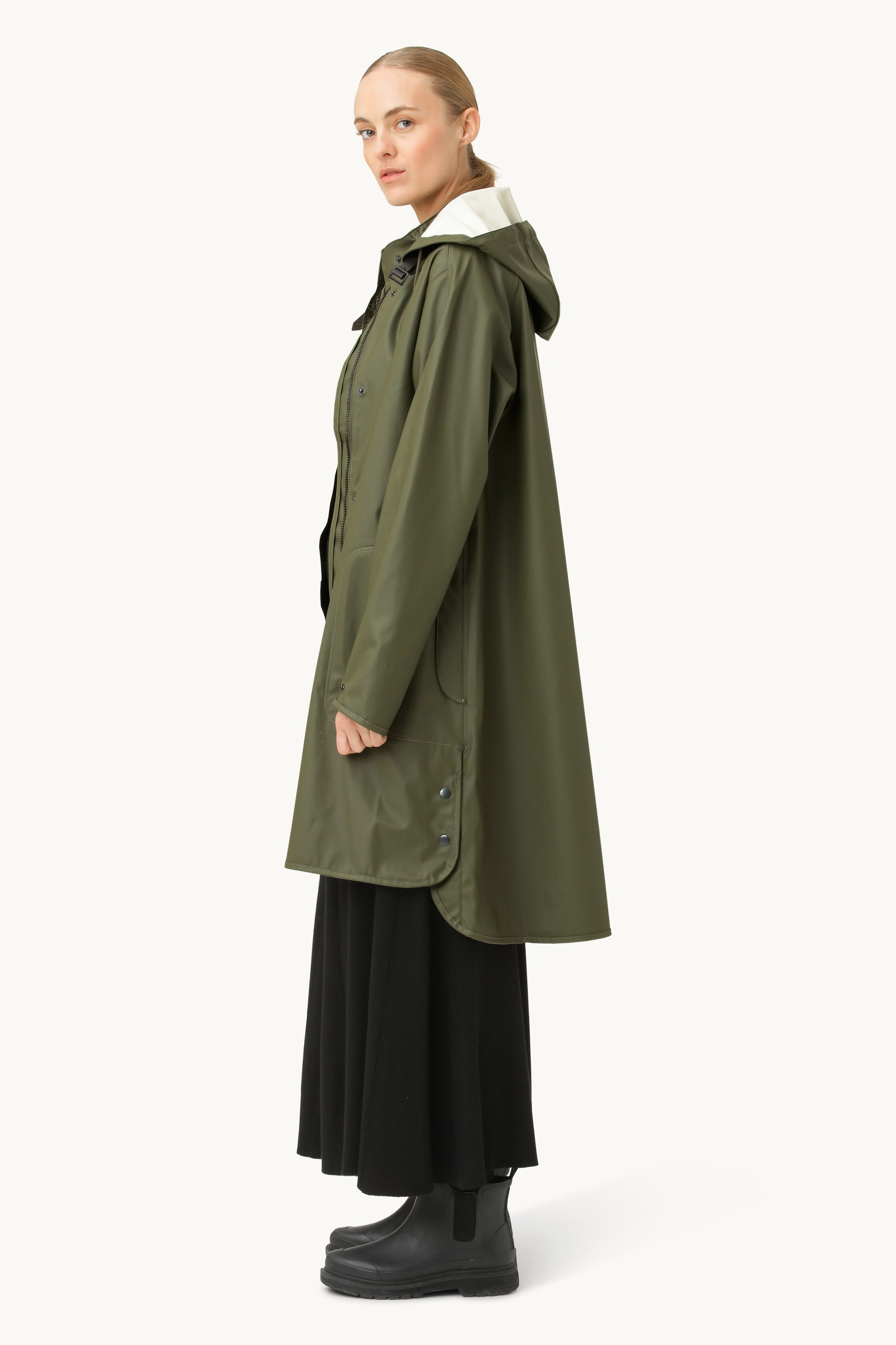 Light Raincoat - Army