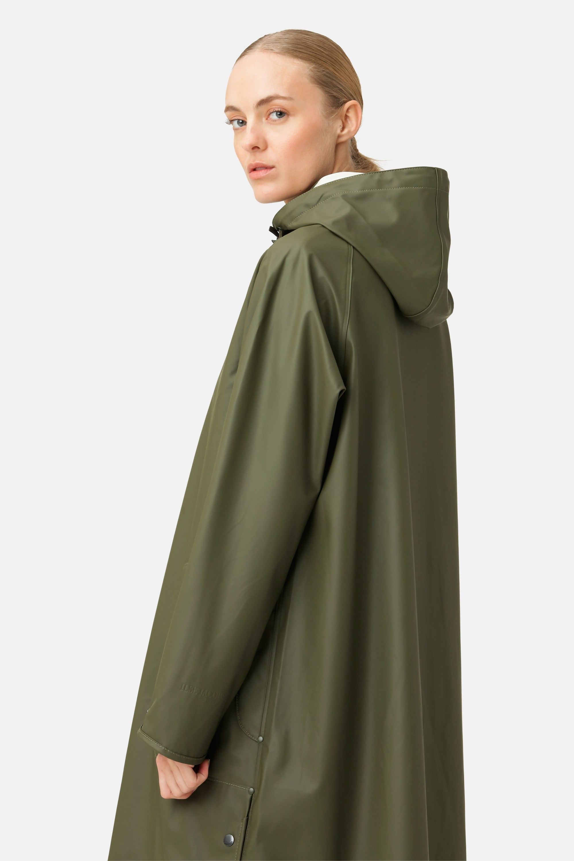 Light Raincoat - Army