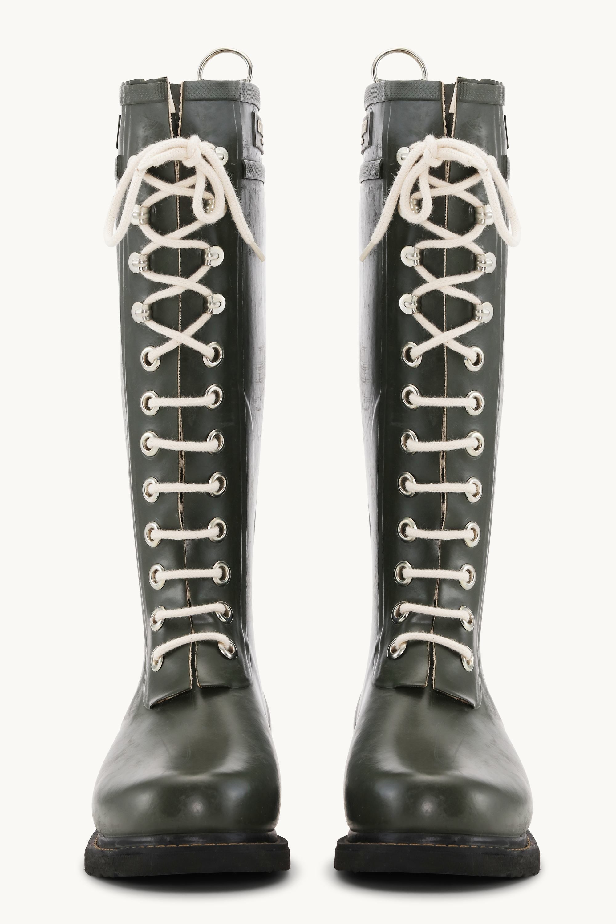 Long Rubber Boots - Army