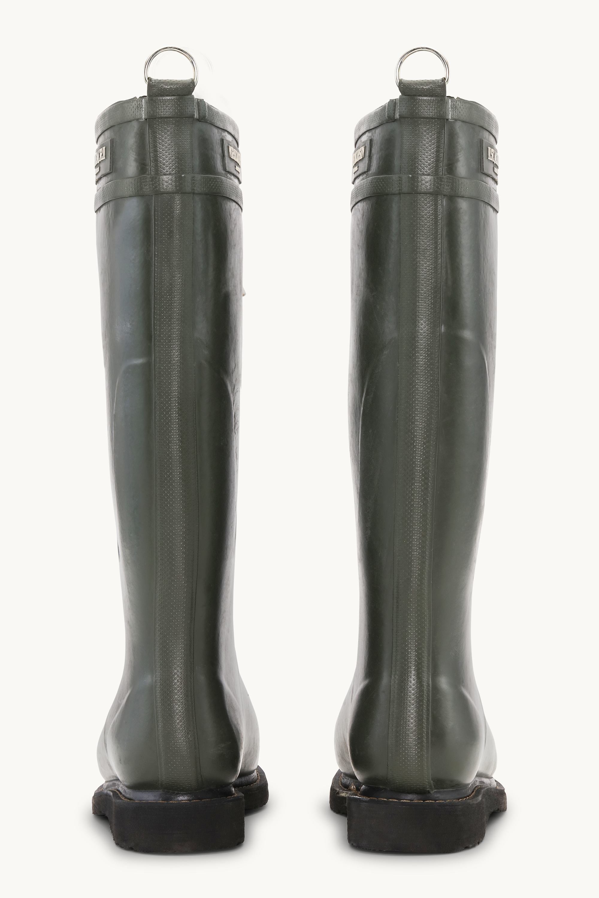 Long Rubber Boots - Army